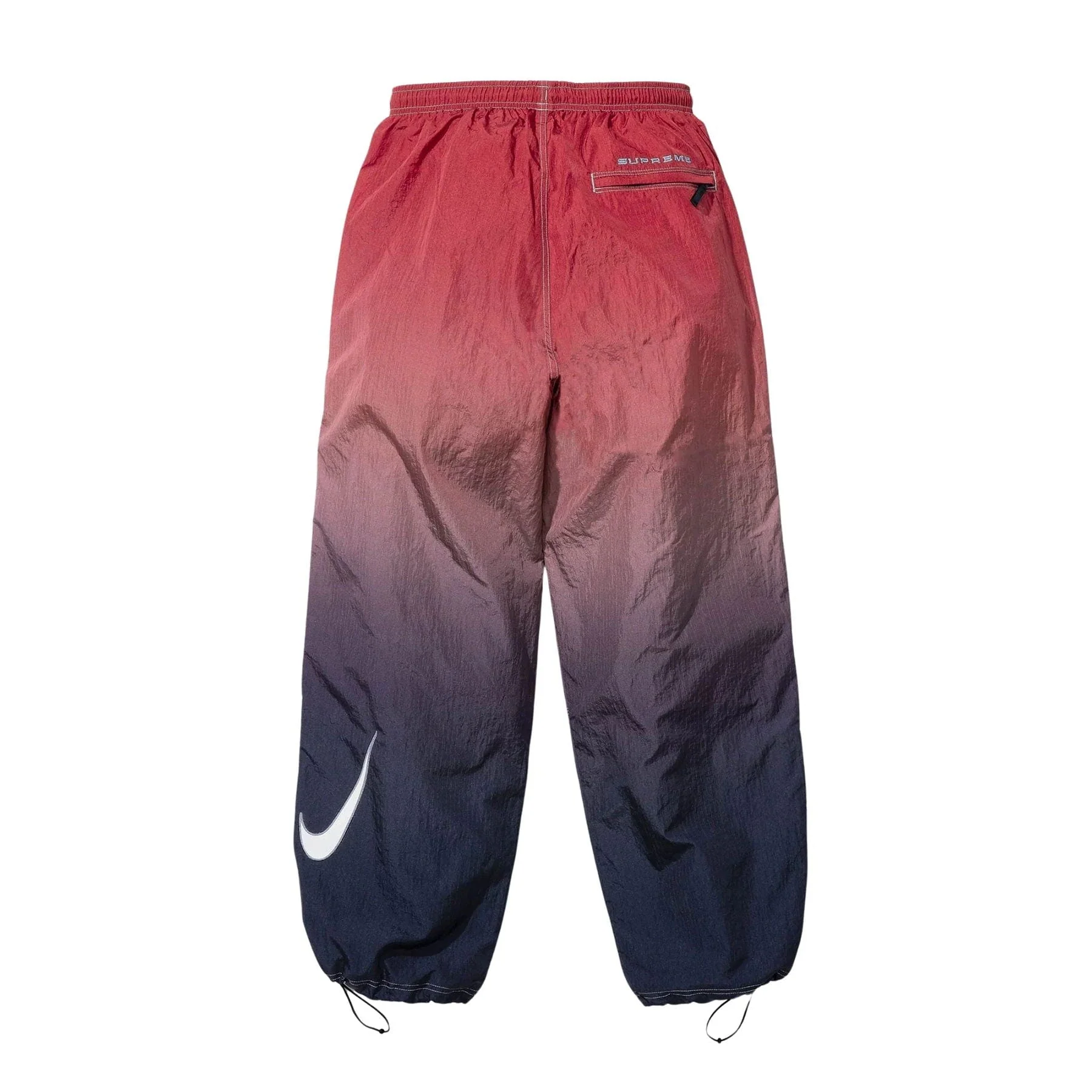 Supreme x Nike Track Pants 'Blue Red' - Image 2