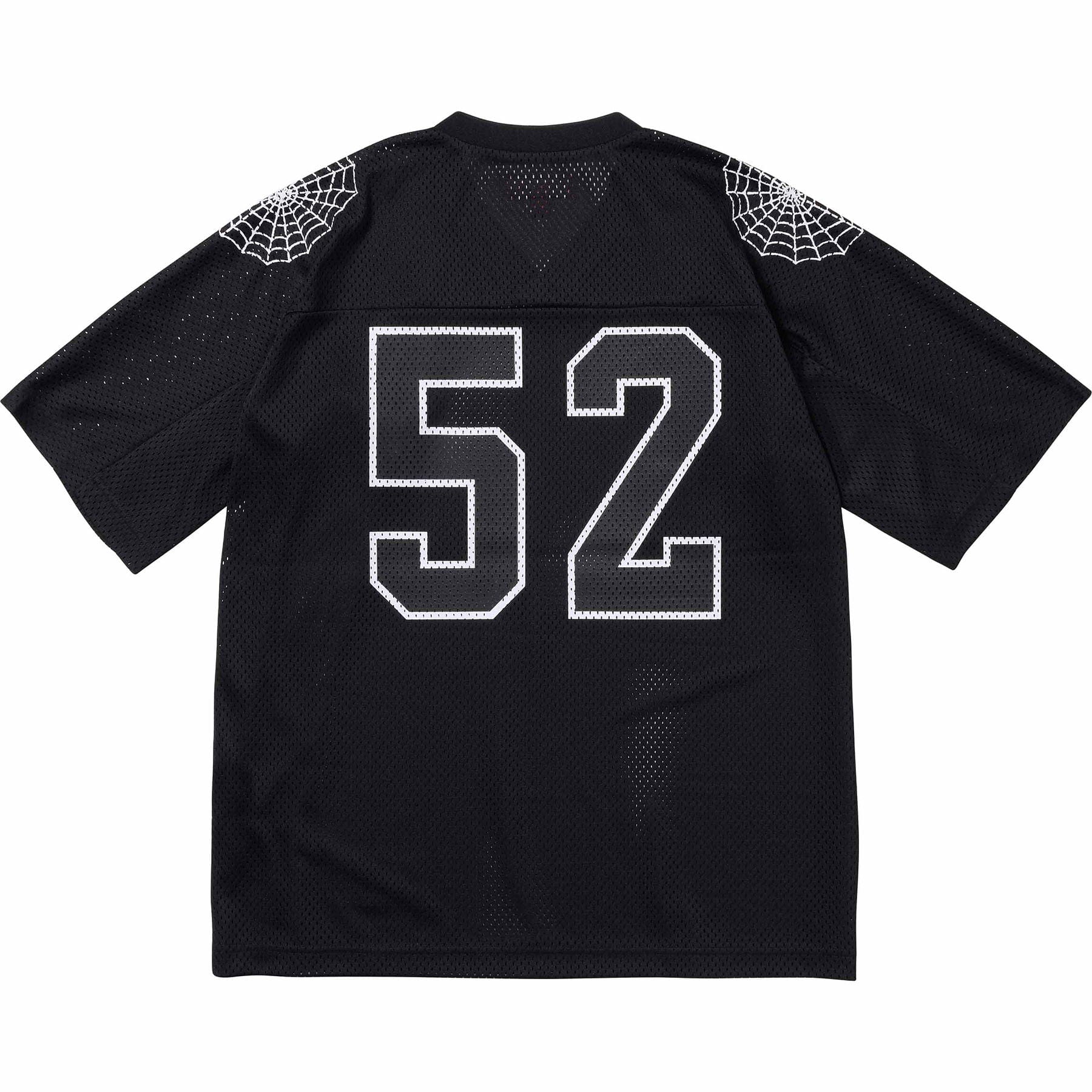 Supreme Spiderweb Football Jersey 'Black' - Image 2