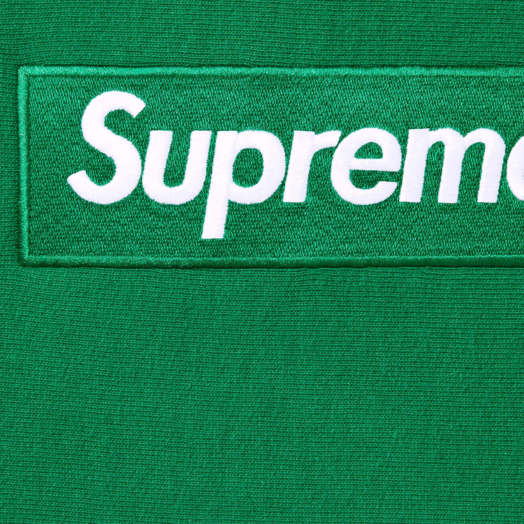 Supreme Box Logo Hoodie FW24 'Dark Green' - Image 2