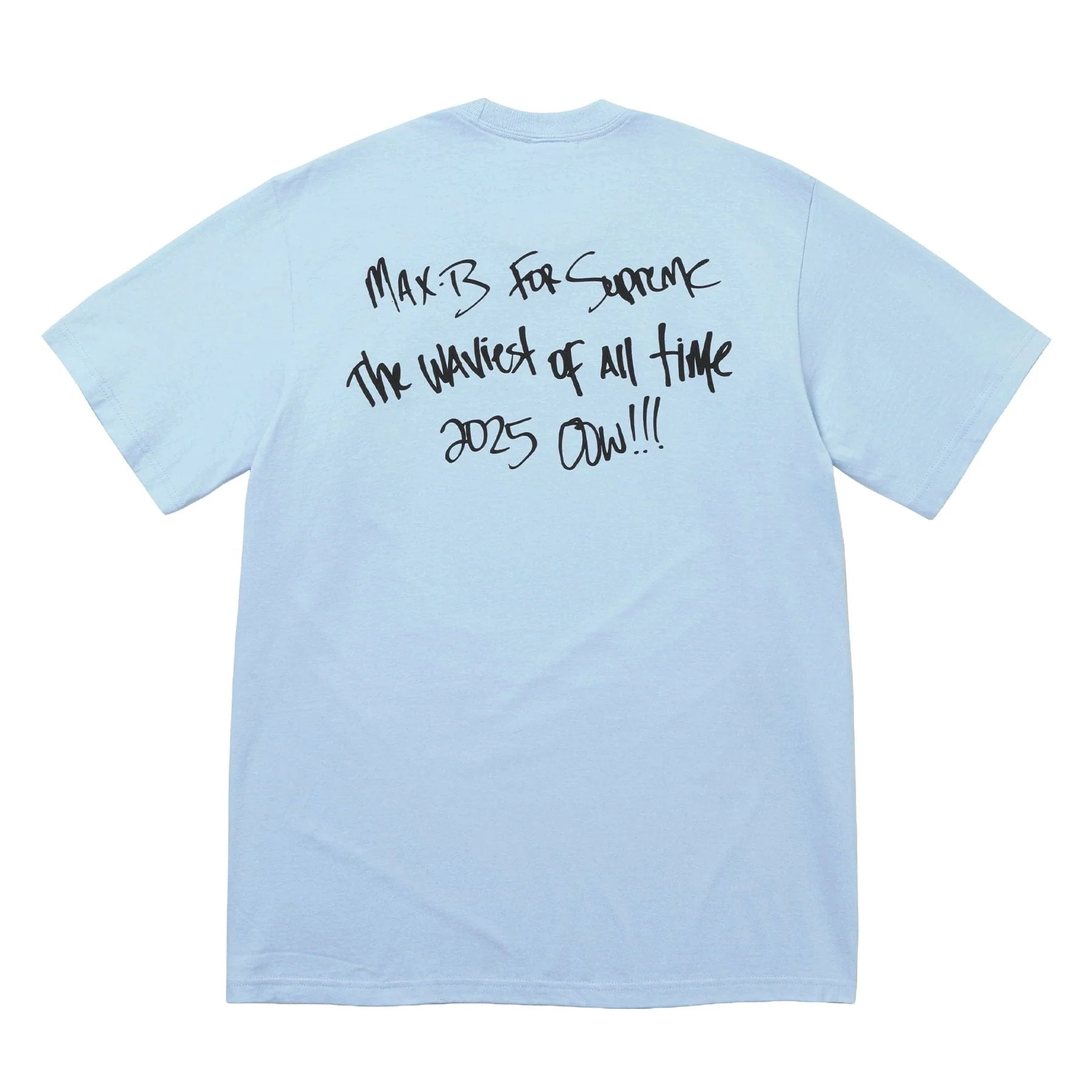 Supreme Max B Tee 'Powder Blue' - Image 2