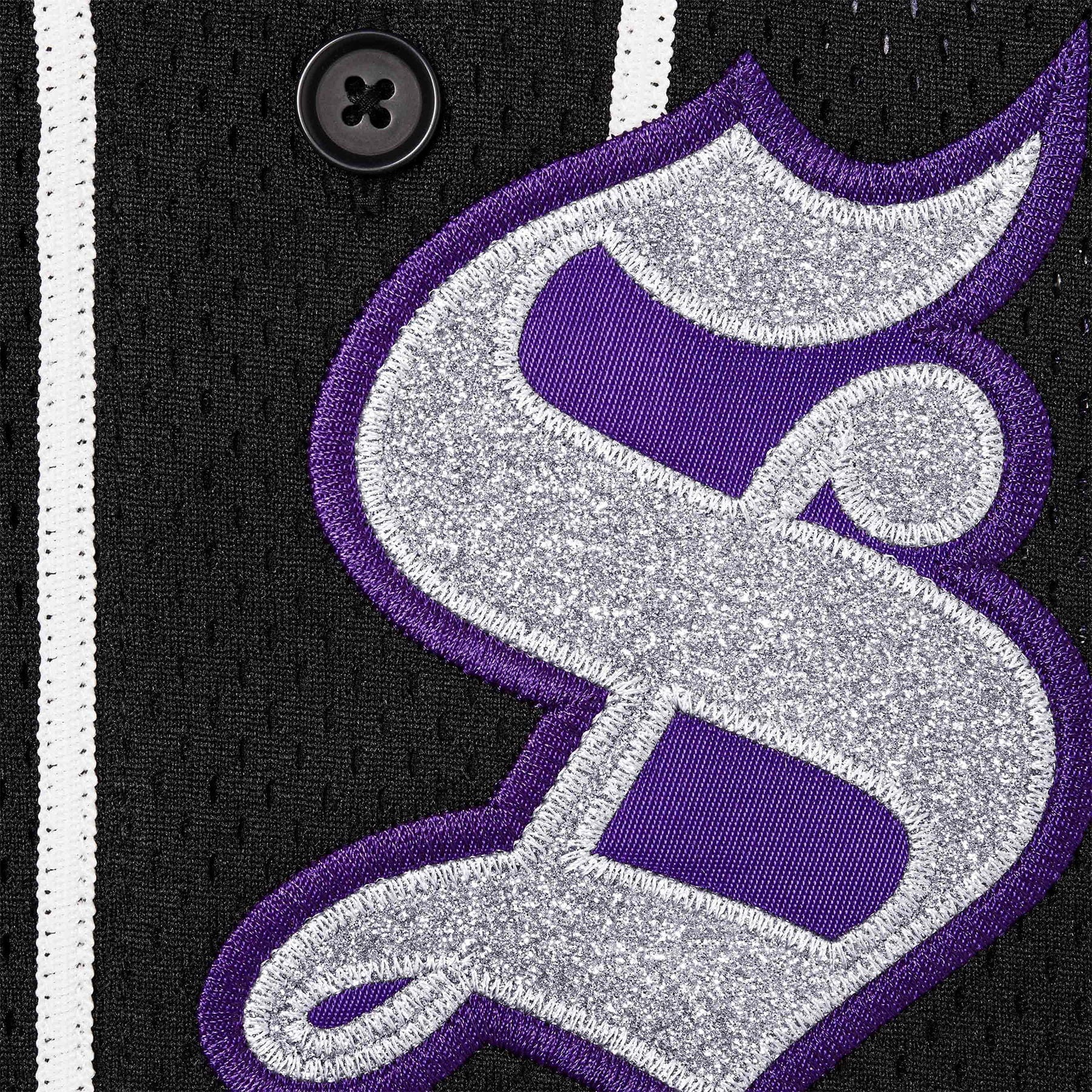 Supreme Old English Baseball Jersey 'Black' - Image 3