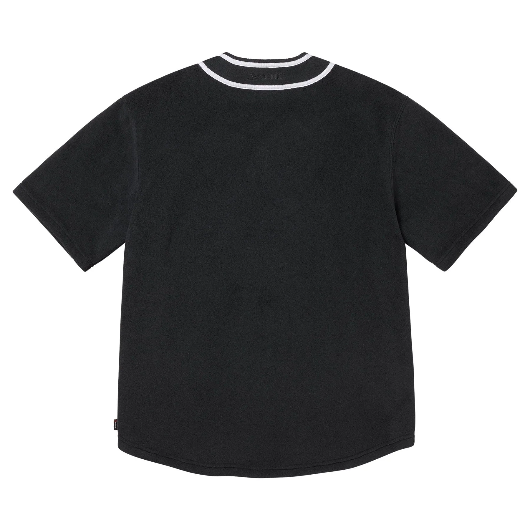 Supreme Polartec Baseball Jersey 'Black' - Image 2