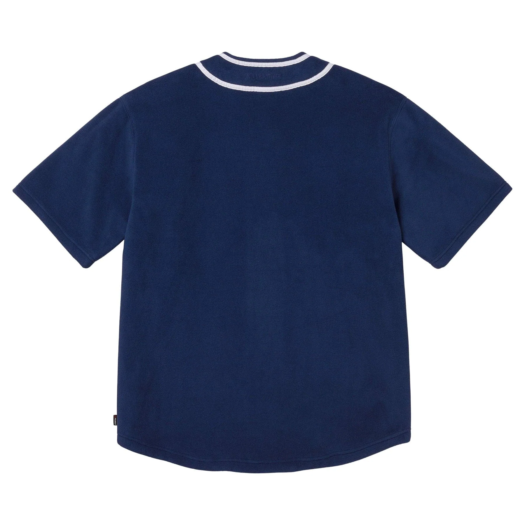 Supreme Polartec Baseball Jersey 'Navy' - Image 2