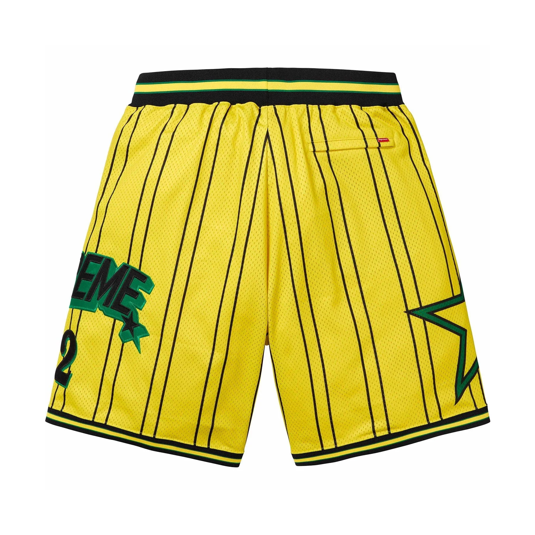 Supreme Star Basketball Short 'Yellow' - Image 2