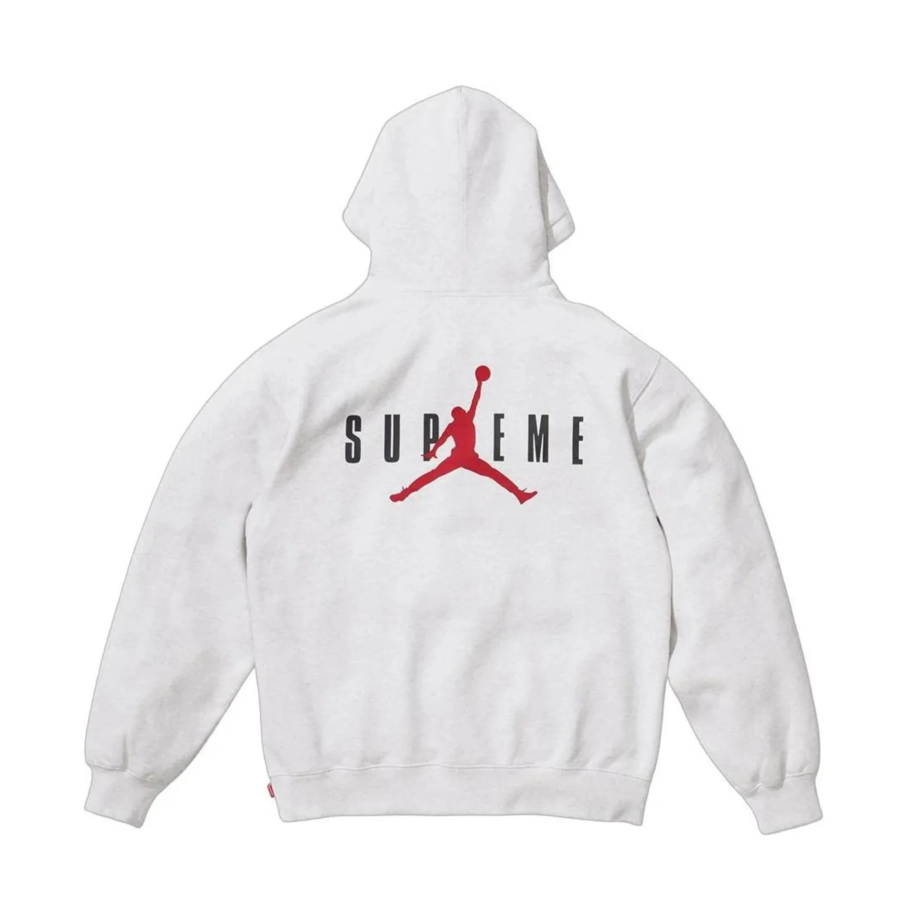 Supreme x Jordan Hoodie 'White' - Image 2