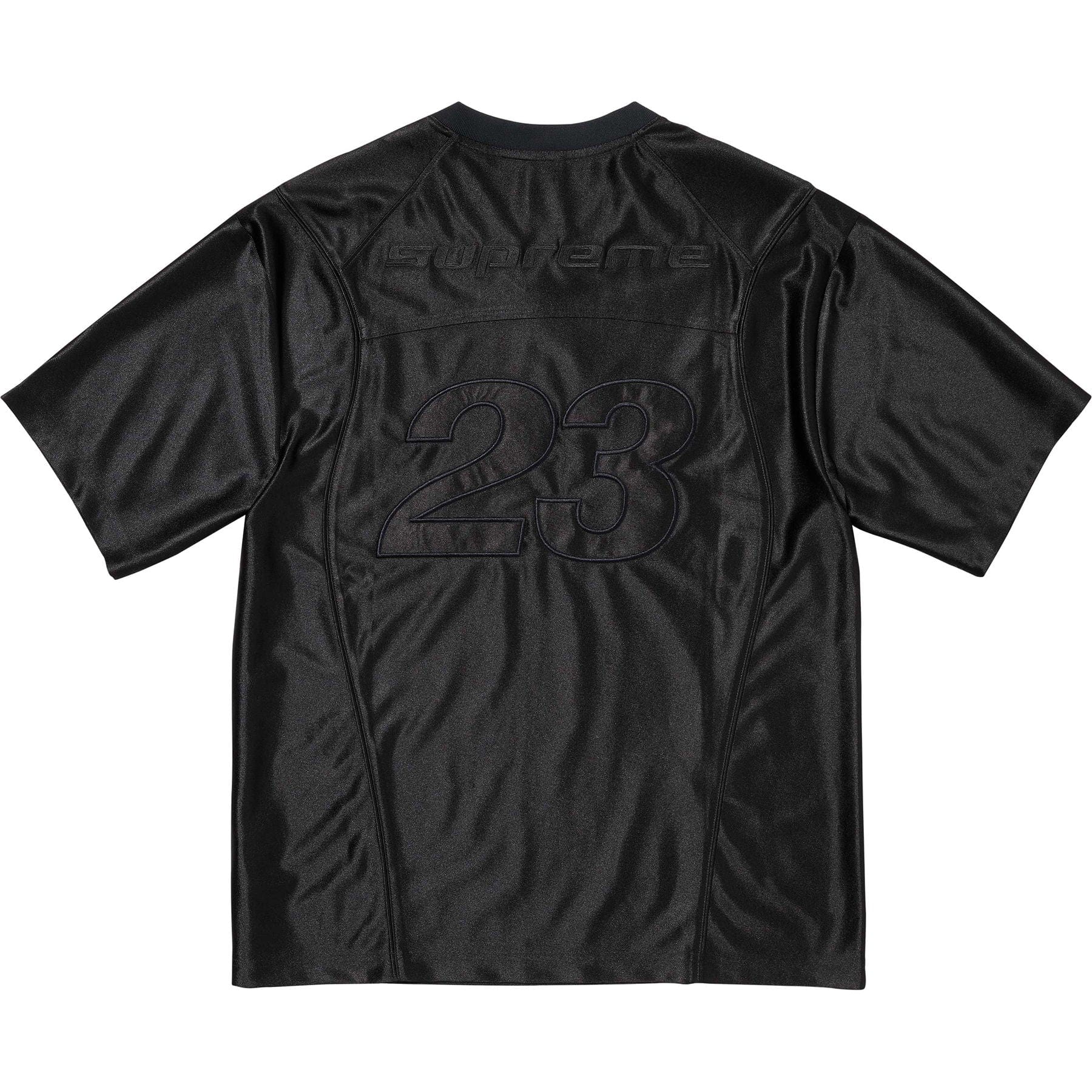 Supreme x Jordan Warm Up Jersey 'Black' - Image 2
