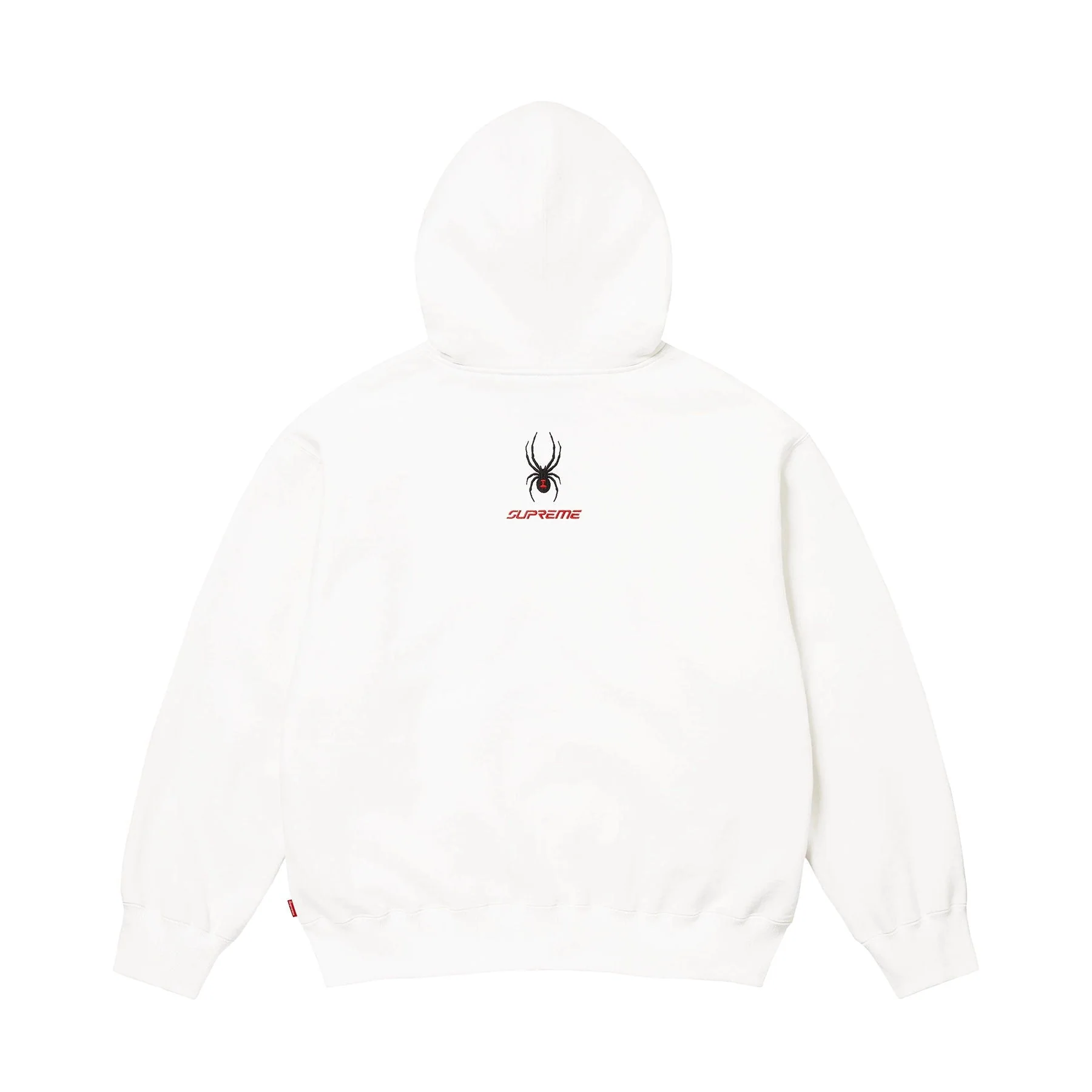 Supreme x Spyder Zip Up Hooded Sweatshirt 'White' - Image 2