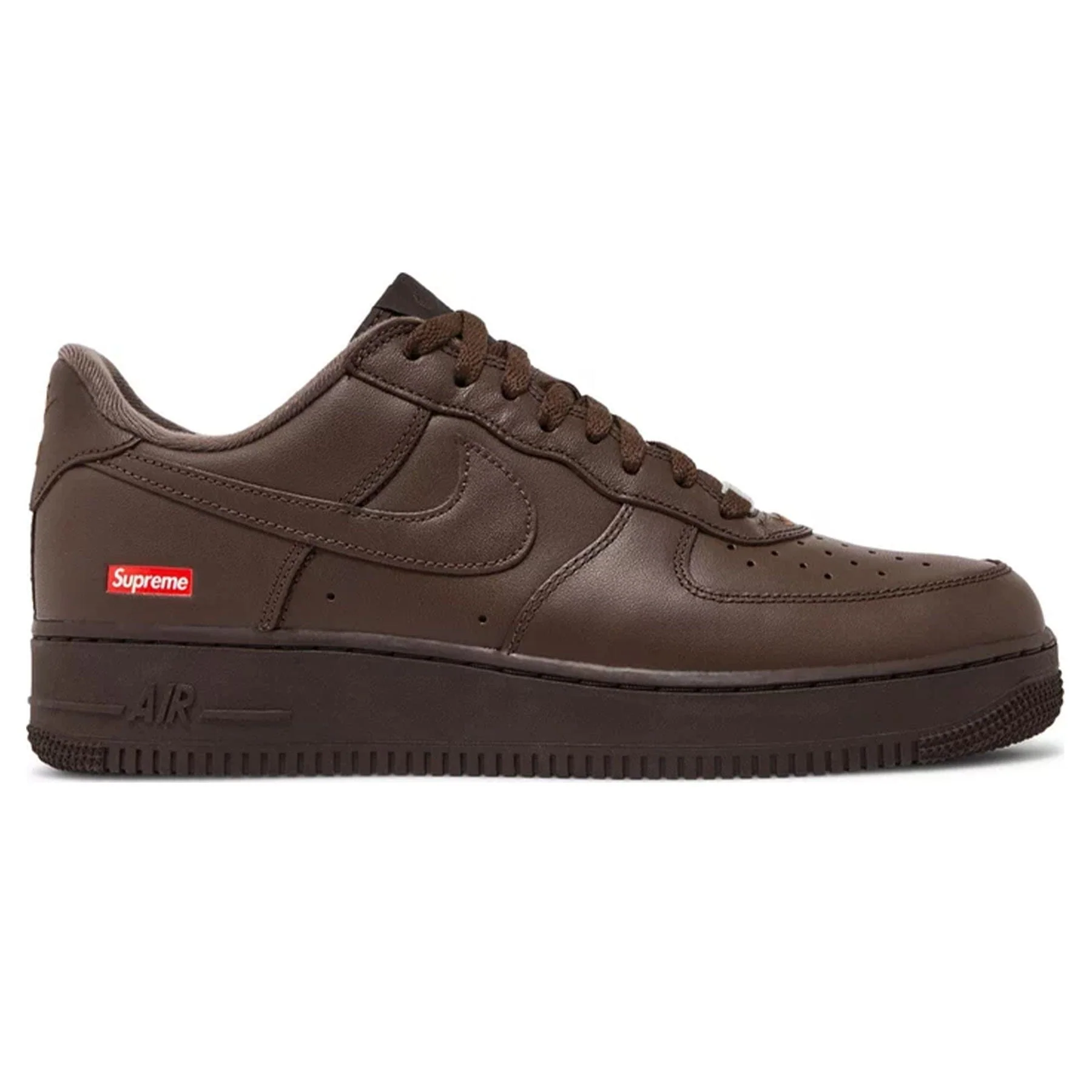 Supreme x Air Force 1 Low 'Box Logo - Baroque Brown' - Image 2