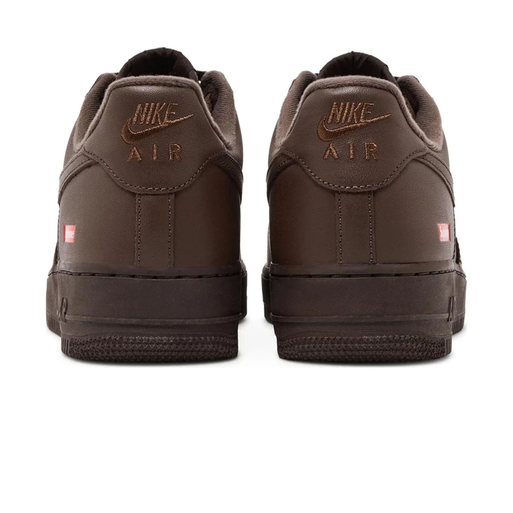 Supreme x Air Force 1 Low 'Box Logo - Baroque Brown' - Image 4