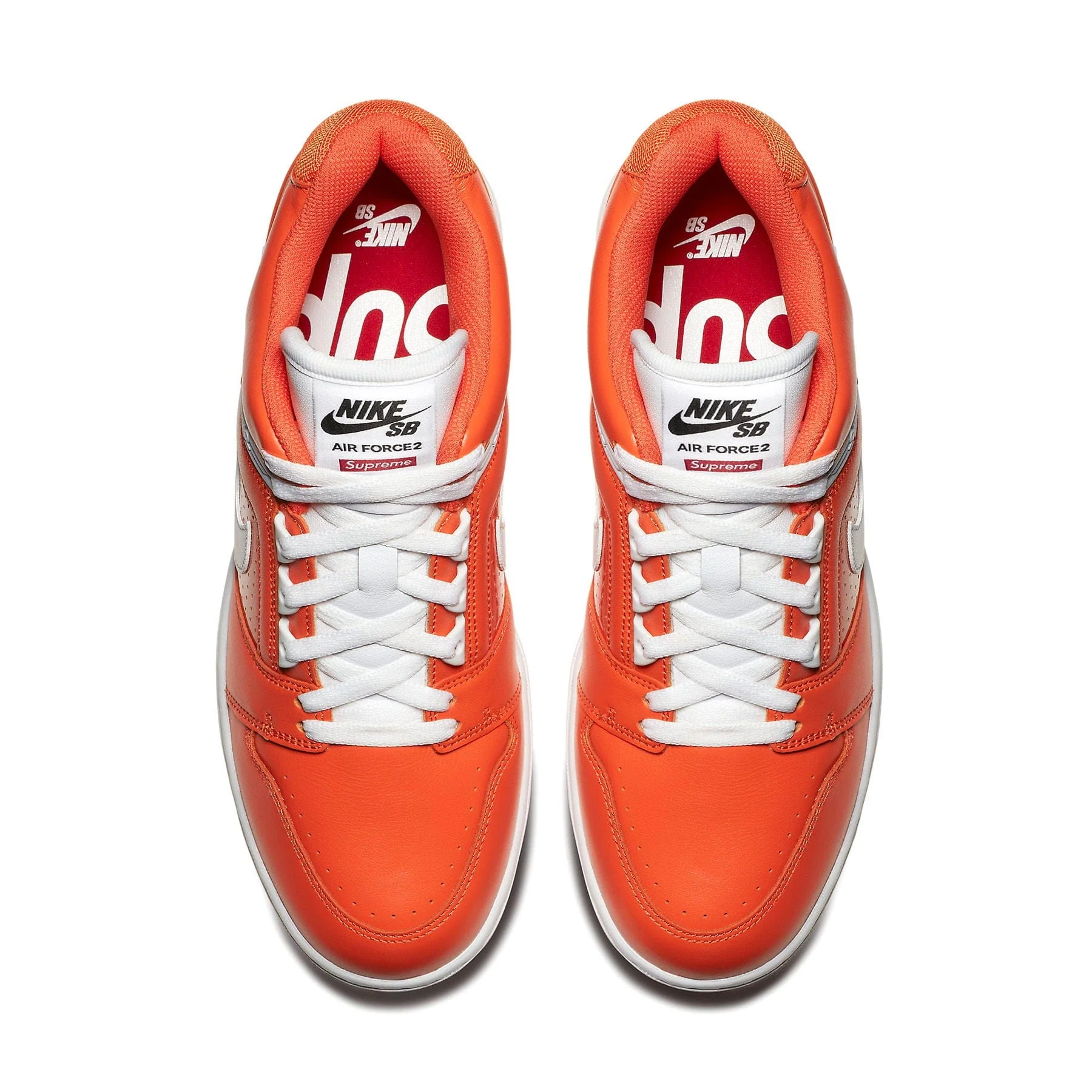 Nike Air Force 2 x Supreme 'Orange' - Image 3