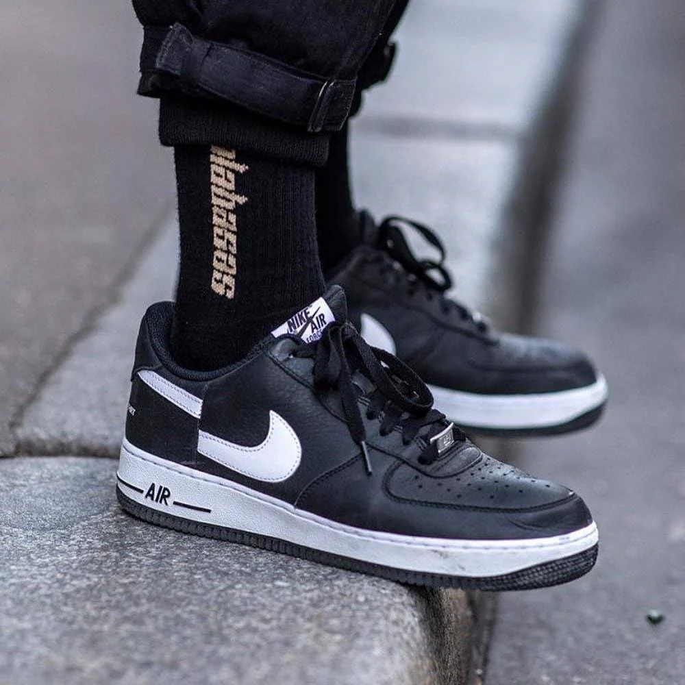 Supreme x Comme des Garçons SHIRT x Air Force 1 Low 'Black' - Image 6