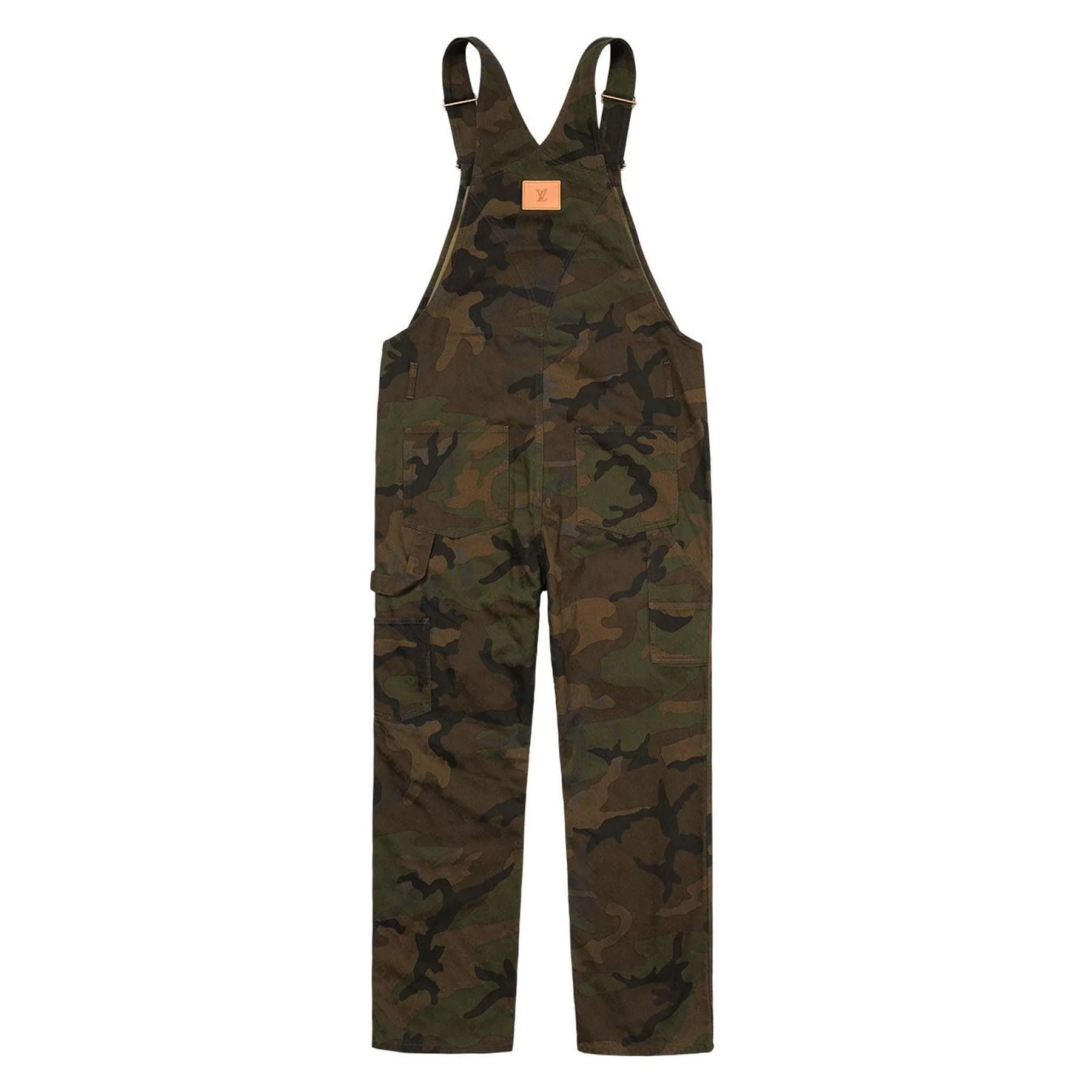 Supreme x Louis Vuitton Jacquard Denim Overalls 'Camo' - Image 2