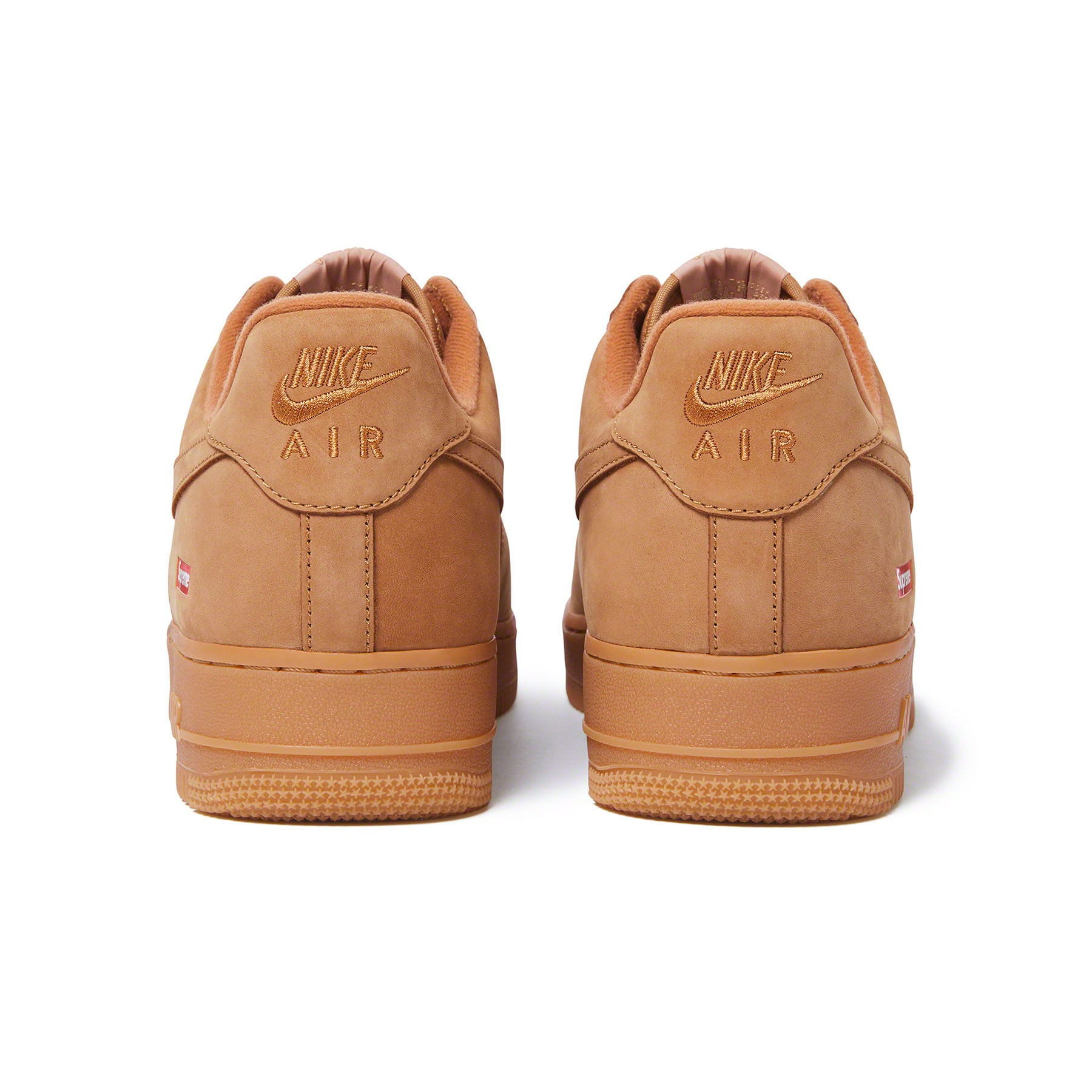 Supreme x Nike Air Force 1 Low SP 'Flax' - Image 4