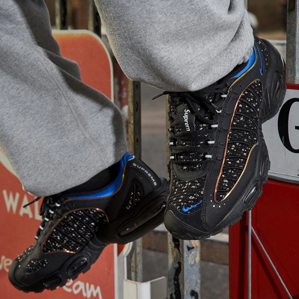 Supreme x Nike Air Tailwind 4 Black - Image 6