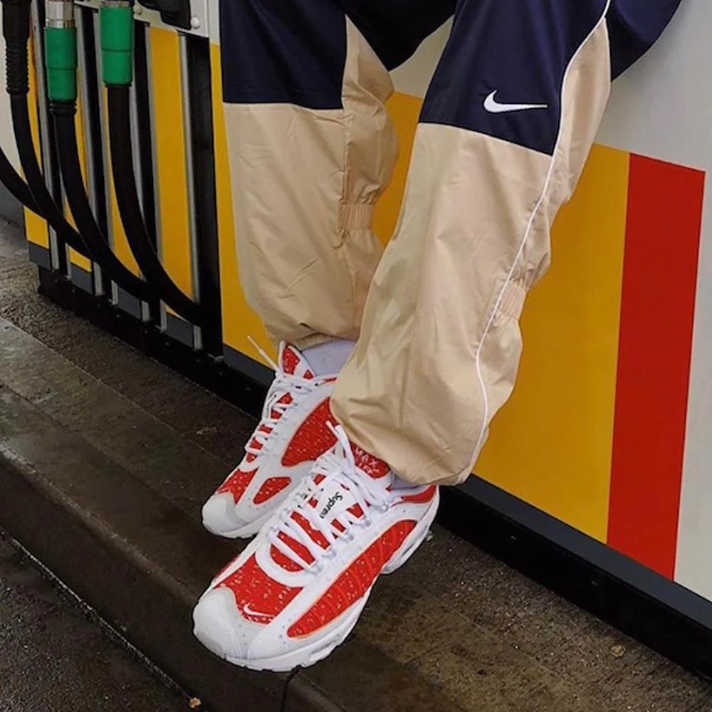 Supreme x Nike Air Tailwind 4 Red - Image 7
