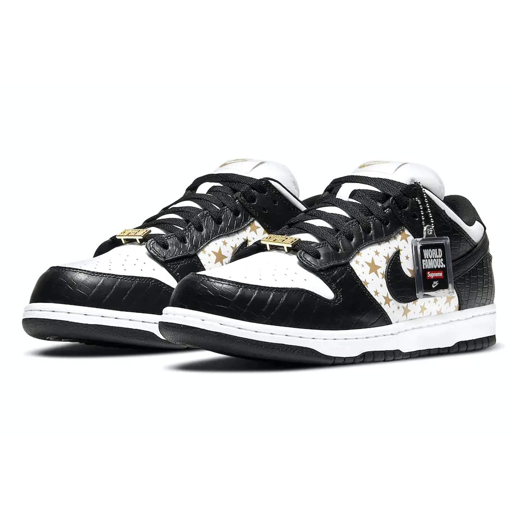 Supreme x Nike Dunk Low OG SB QS 'Black' - Image 2