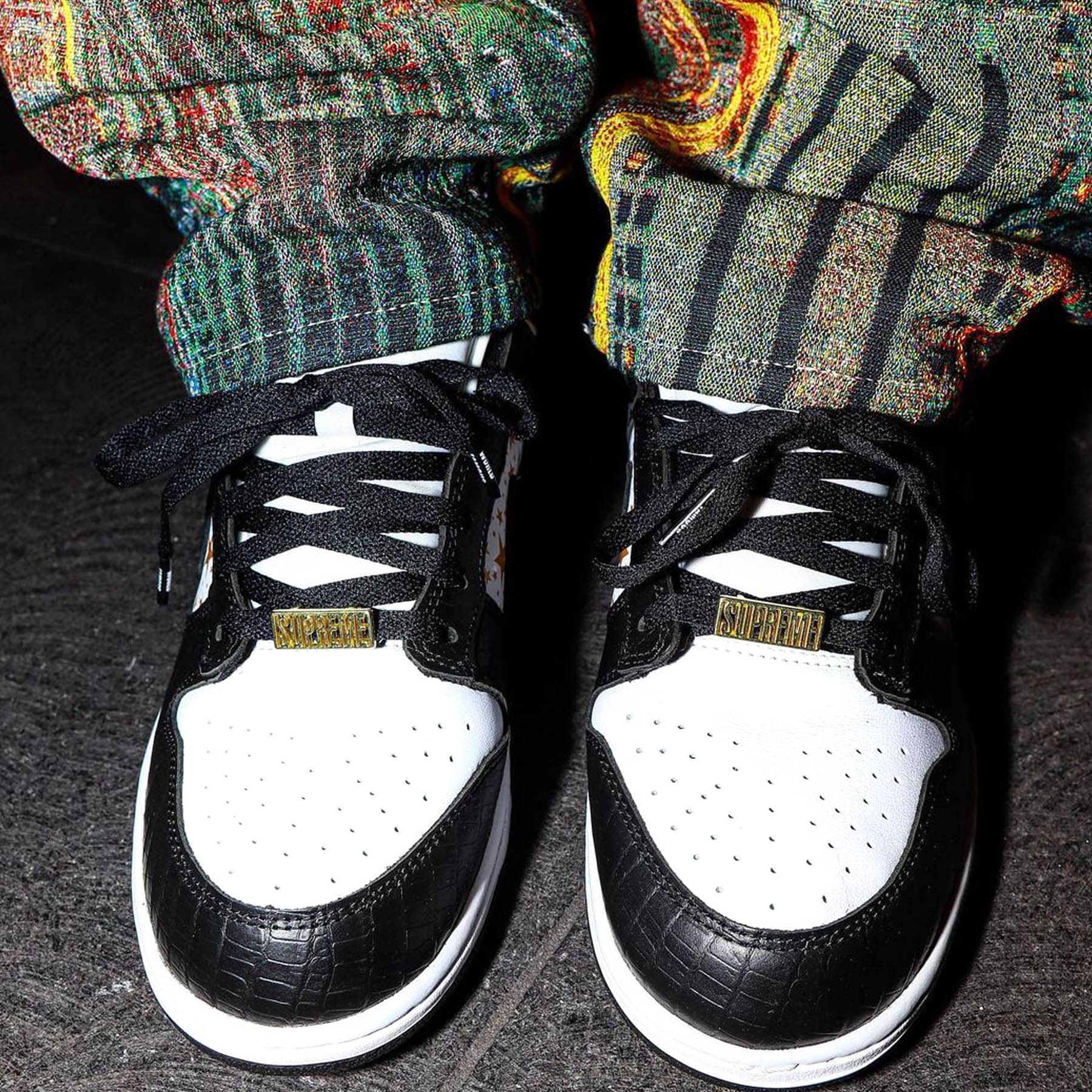 Supreme x Nike Dunk Low OG SB QS 'Black' - Image 7