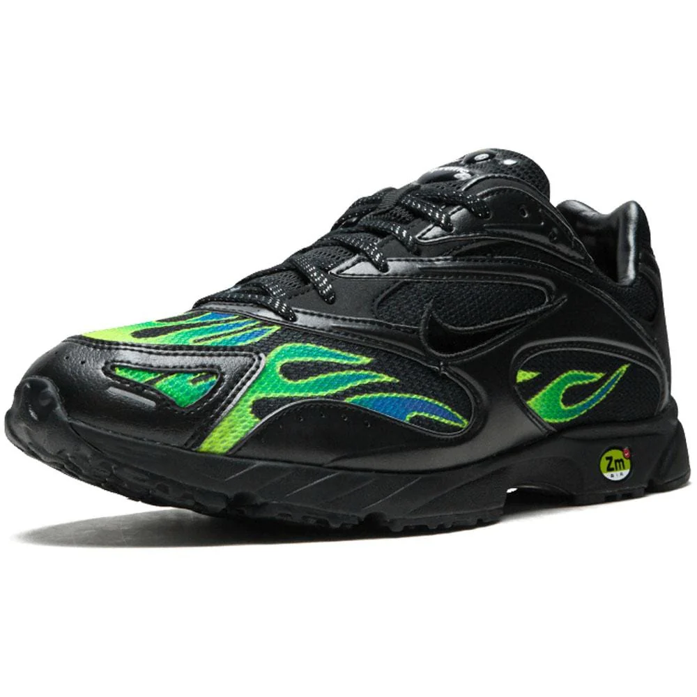 Supreme x Nike Zoom Streak Spectrum Plus Black Volt - Image 4