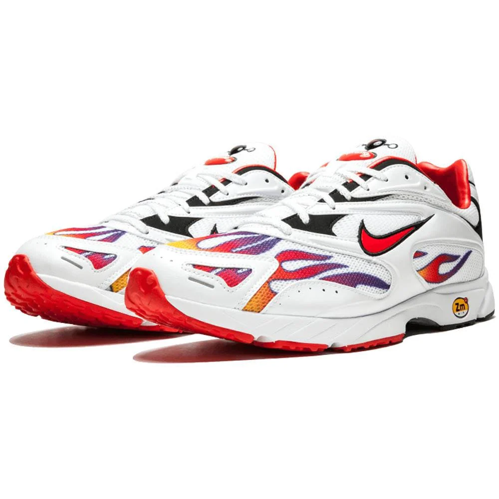 Supreme x Nike Zoom Streak Spectrum Plus White Red - Image 2