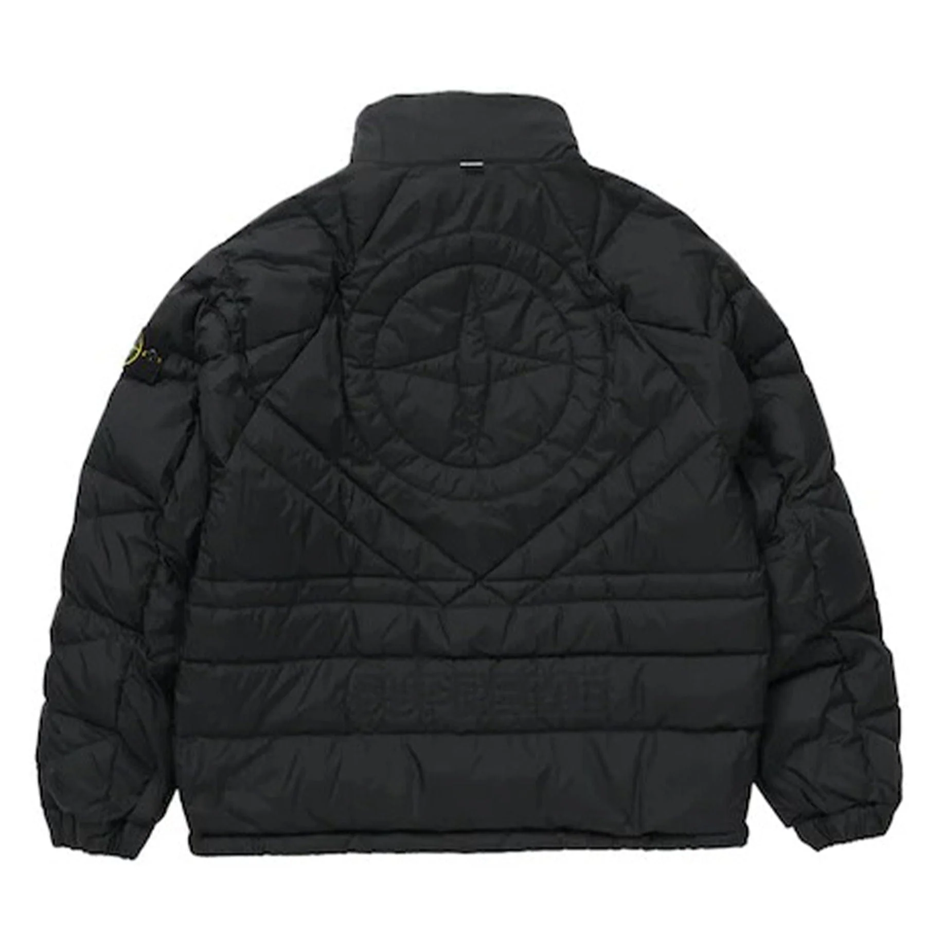 Supreme x Stone Island Reversible Down Puffer Jacket 'Black' - Image 2