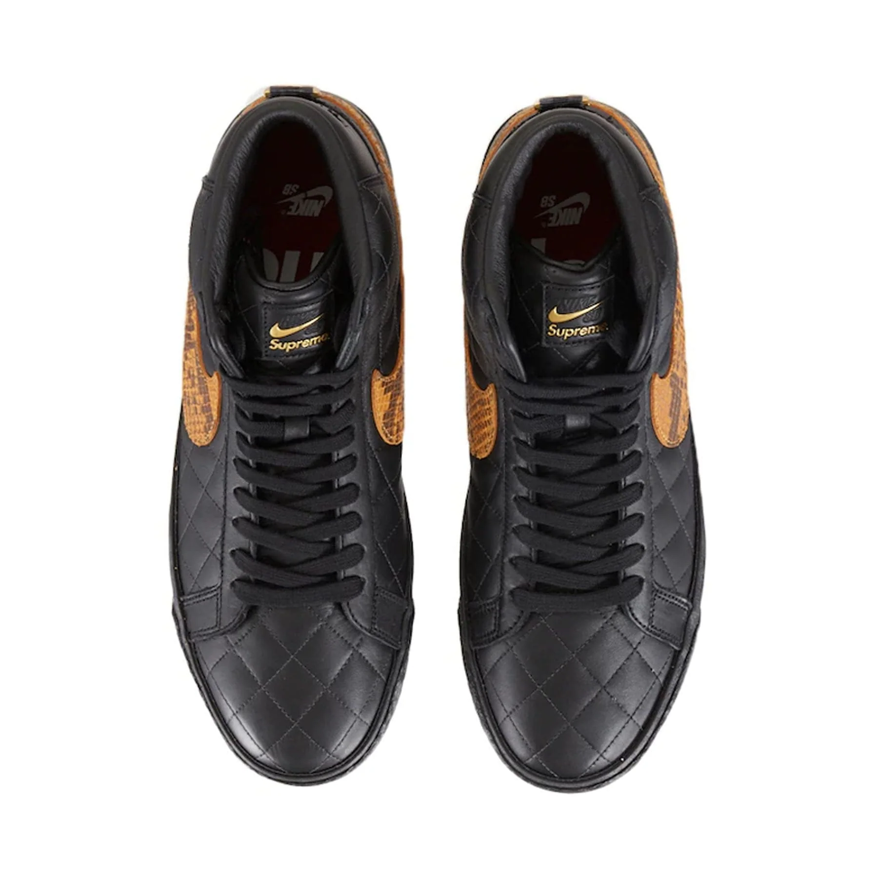 Supreme x Zoom Blazer Mid QS SB 'Black Snakeskin' - Image 4