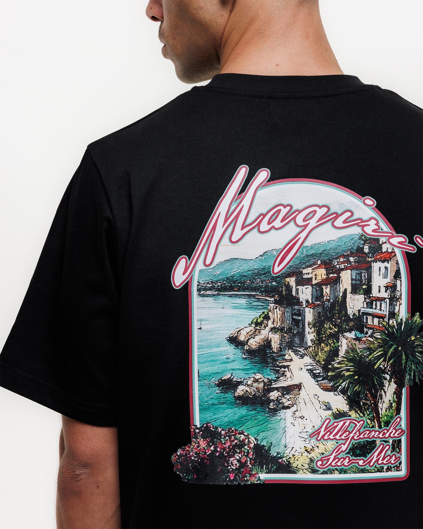 Magiri Sur Mur Printed T-Shirt 'Black' - Image 6