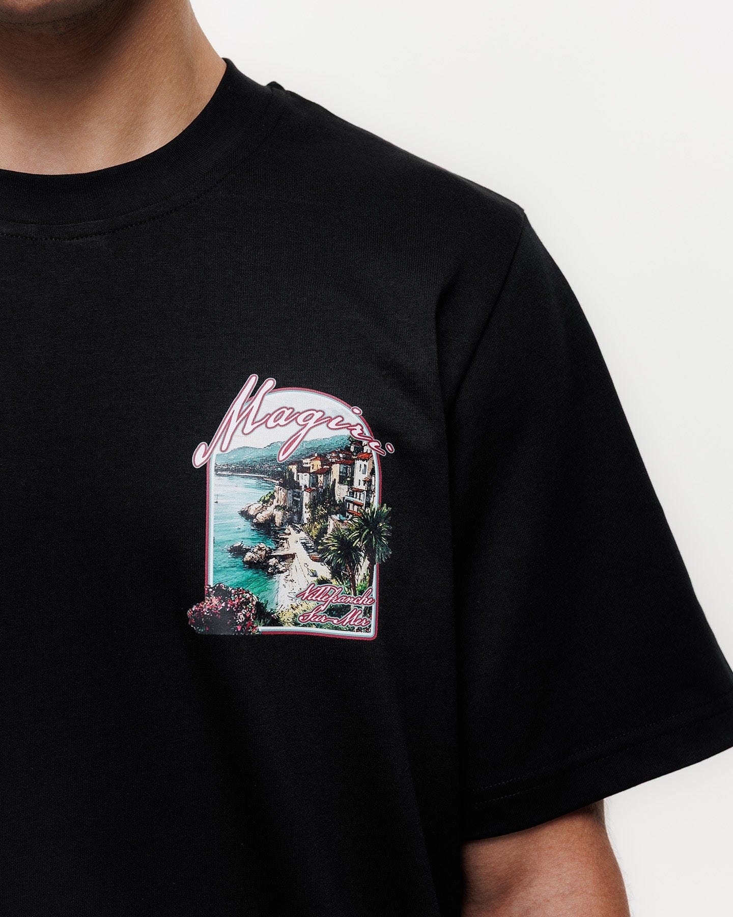 Magiri Sur Mur Printed T-Shirt 'Black' - Image 7