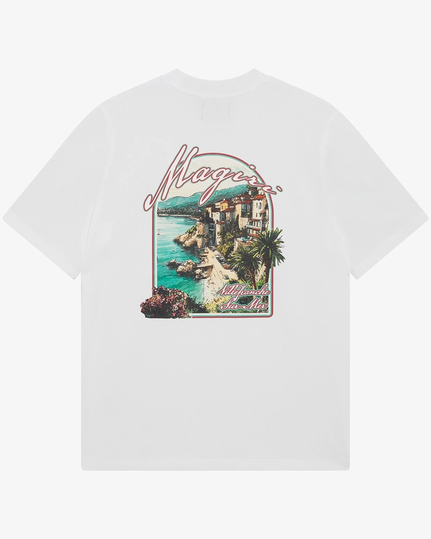Magiri Sur Mur Printed T-Shirt 'White' - Image 2