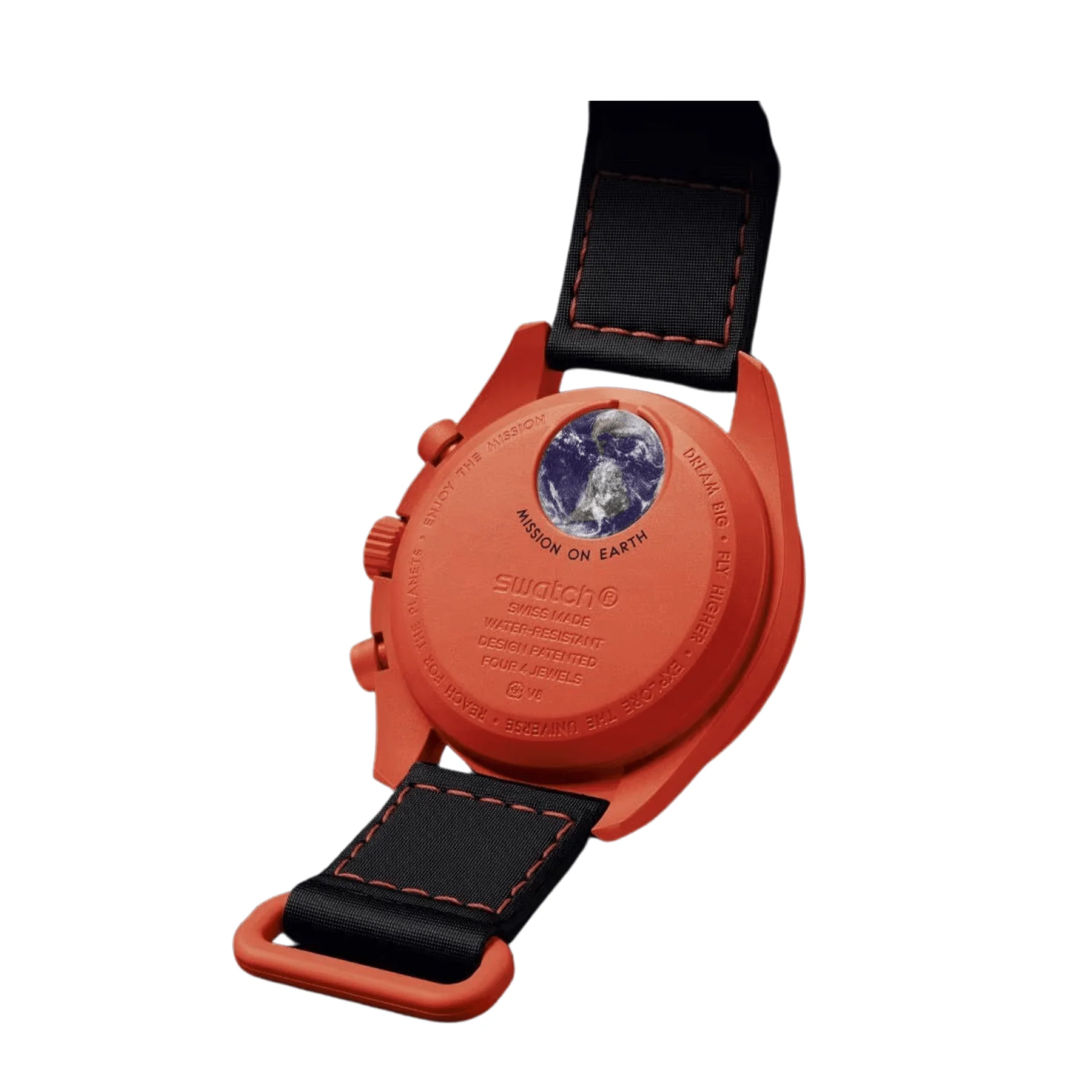 Swatch x Omega Bioceramic Moonswatch Mission On Earth - Lava - Image 2