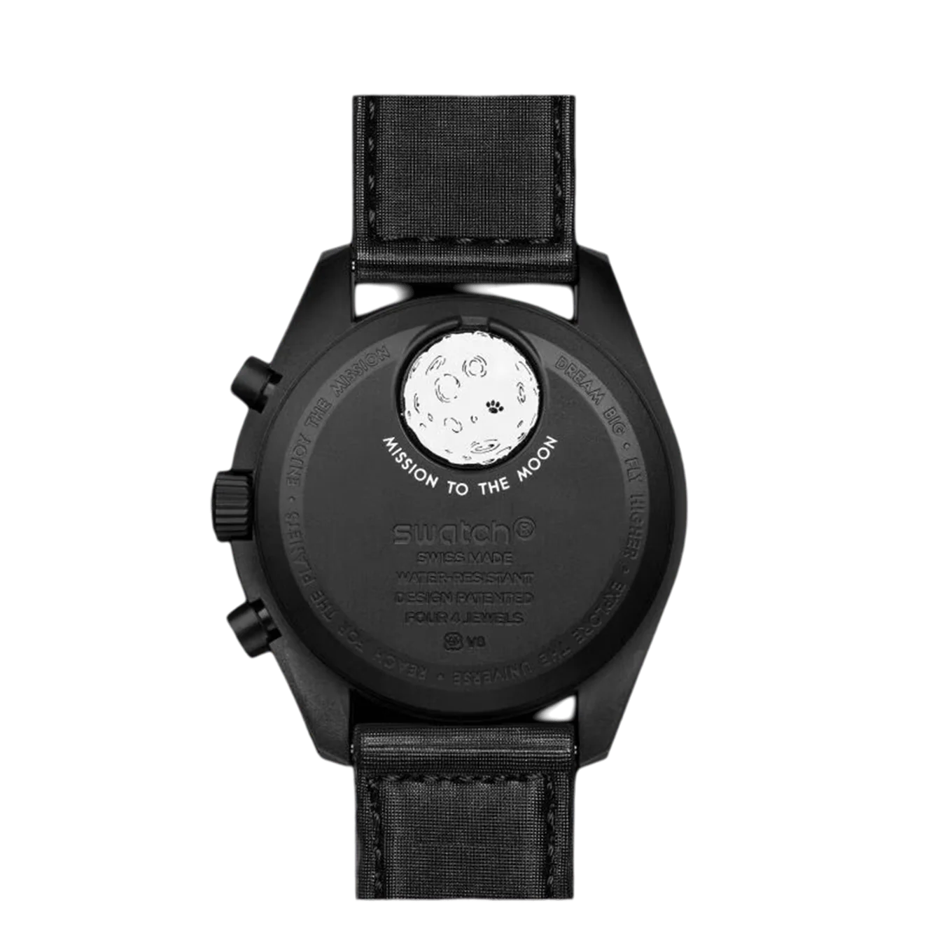 Swatch x Omega Mission To Moonphase MoonSwatch 'Snoopy-Black' - Image 2