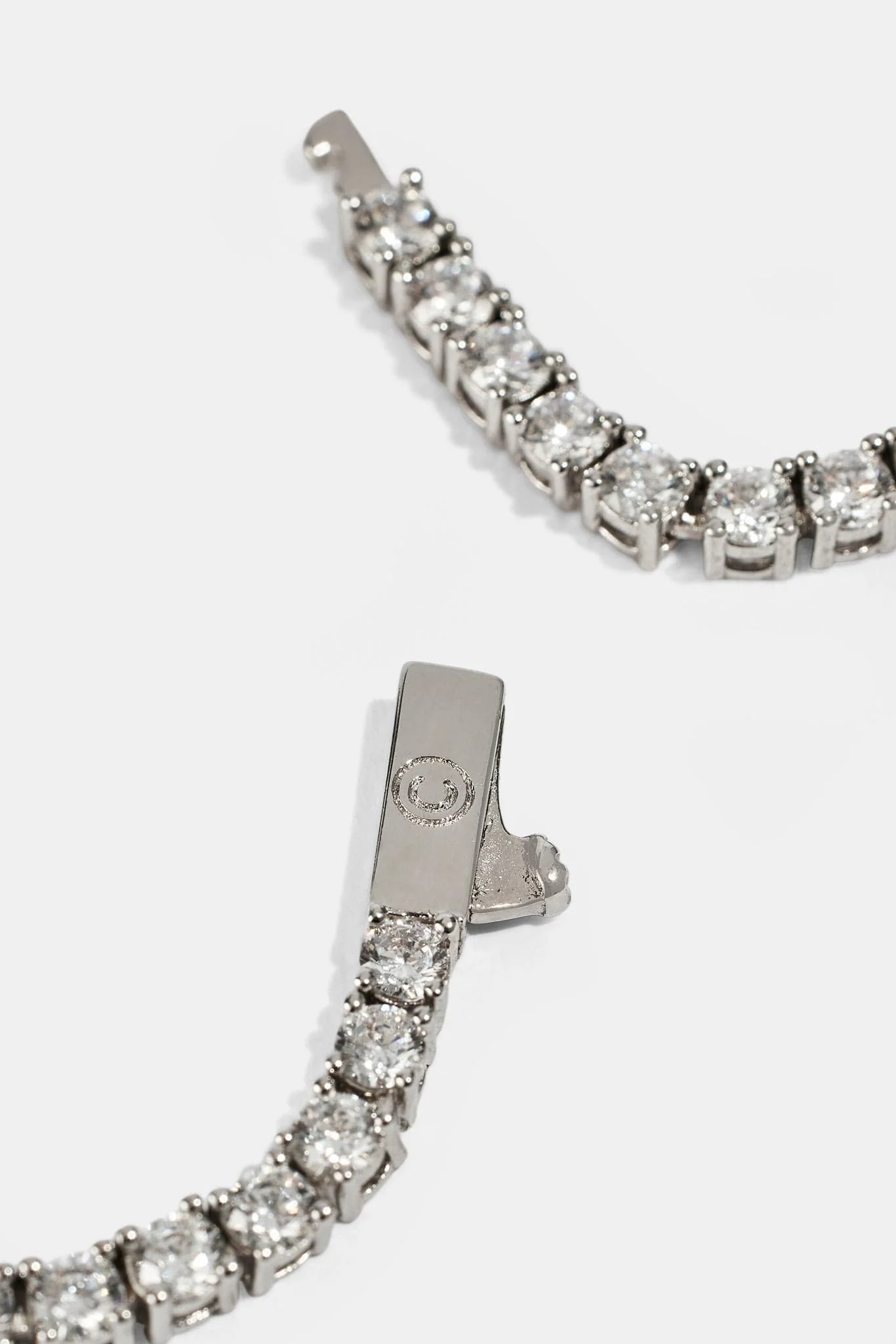 Cernucci Tennis Chain - 3mm - White - Image 3