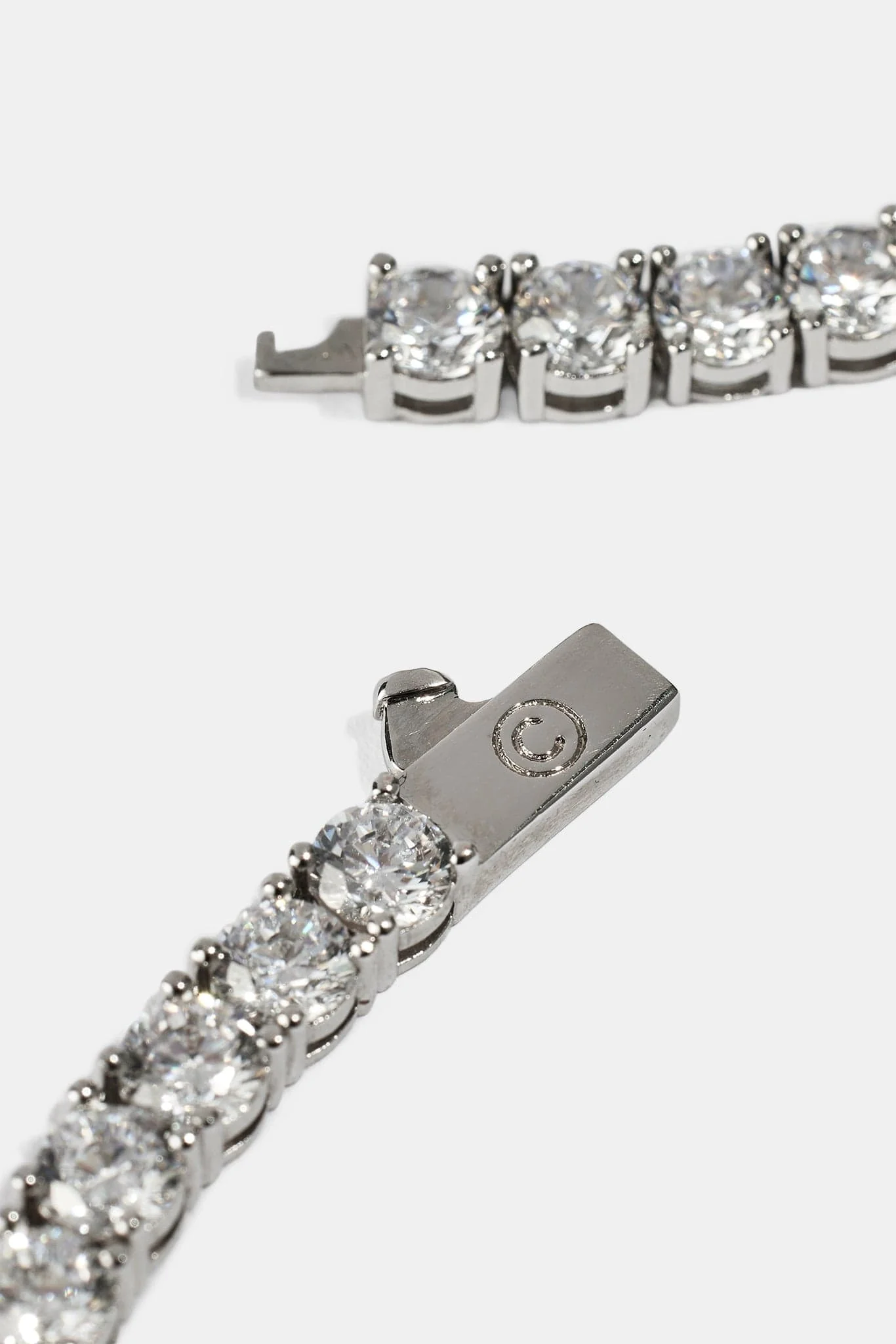 Cernucci Tennis Chain - 5mm - White - Image 3