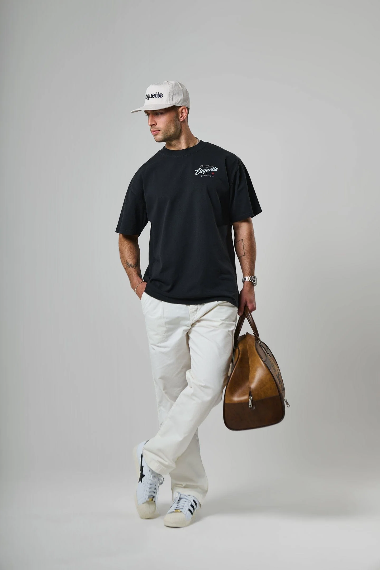 Etiquette The Rose Tee 'Black' - Image 3