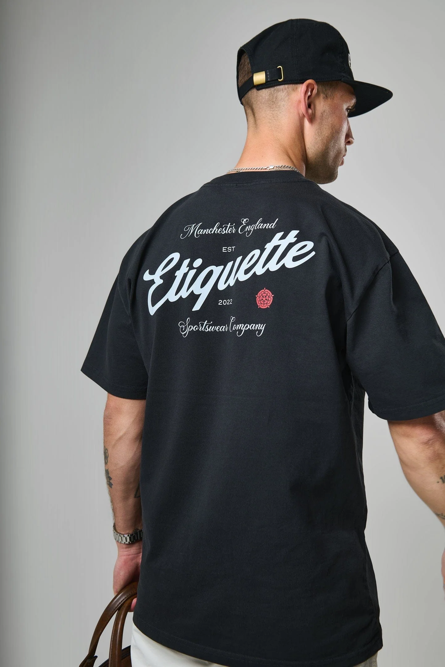 Etiquette The Rose Tee 'Black' - Image 4