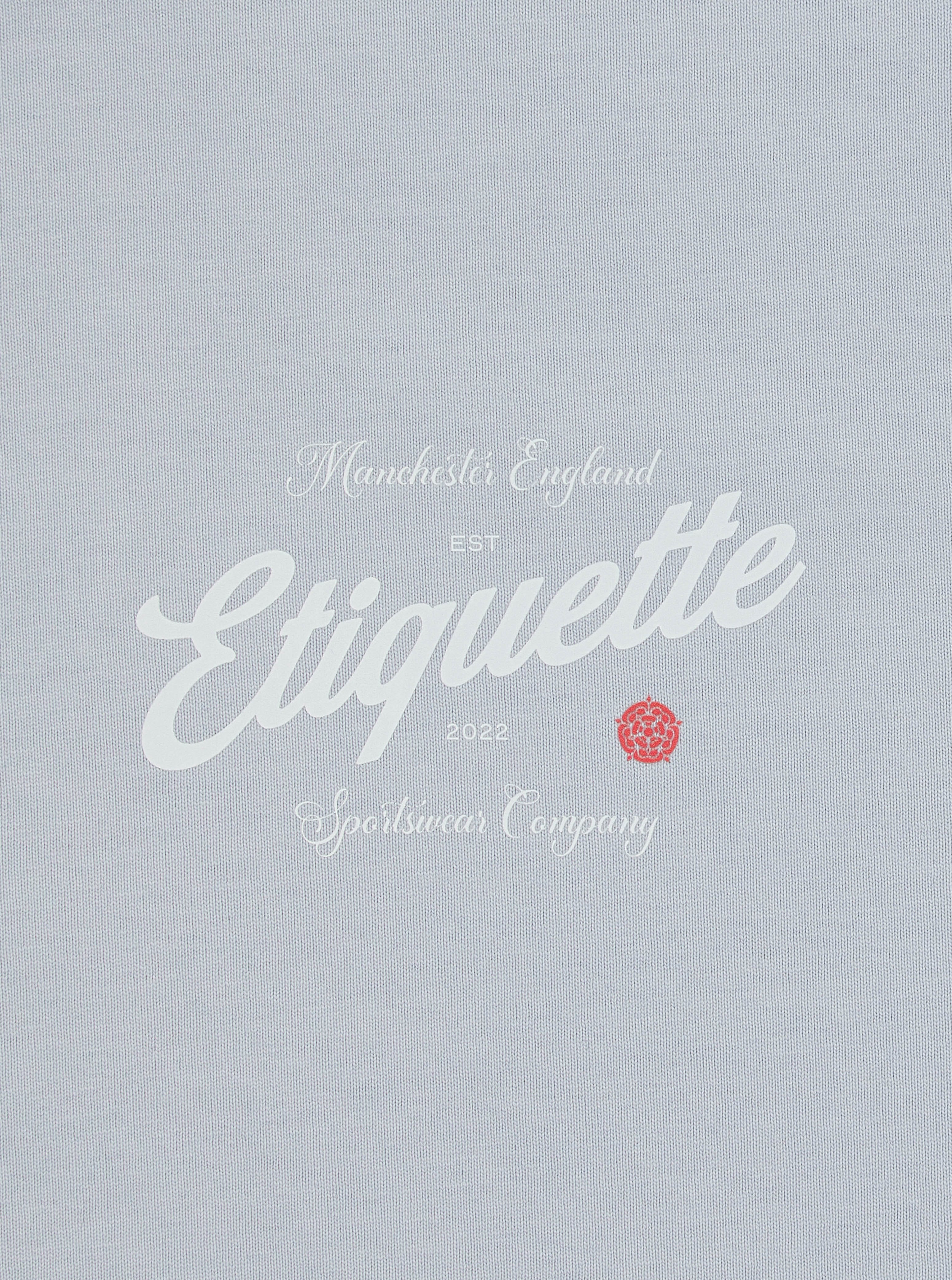 Etiquette The Rose Tee 'Faded Sky' - Image 5