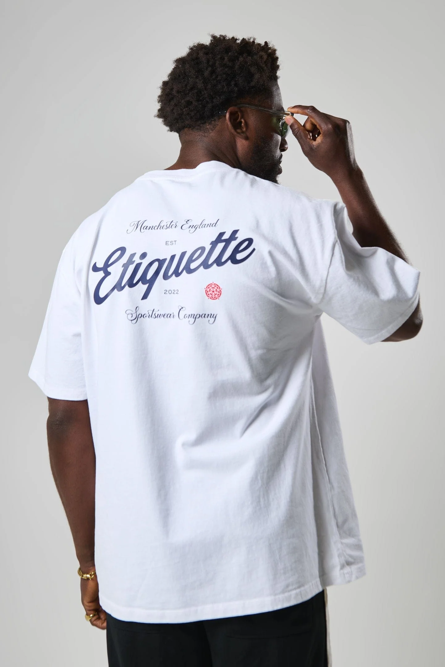 Etiquette The Rose Tee 'White' - Image 4