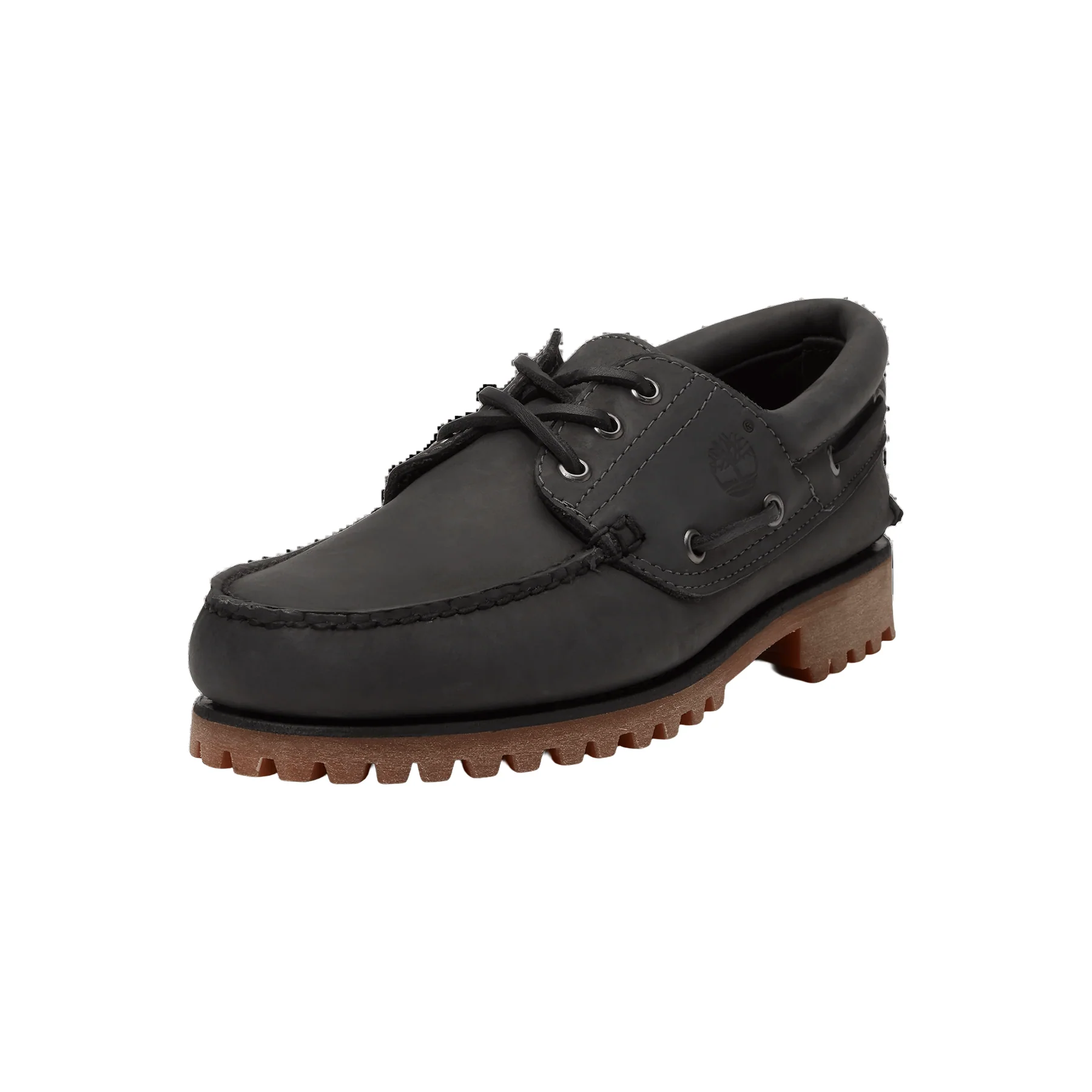 Timberland 3 Eye Lug Boat Shoe 'Dark Grey Nubuck' - Image 3