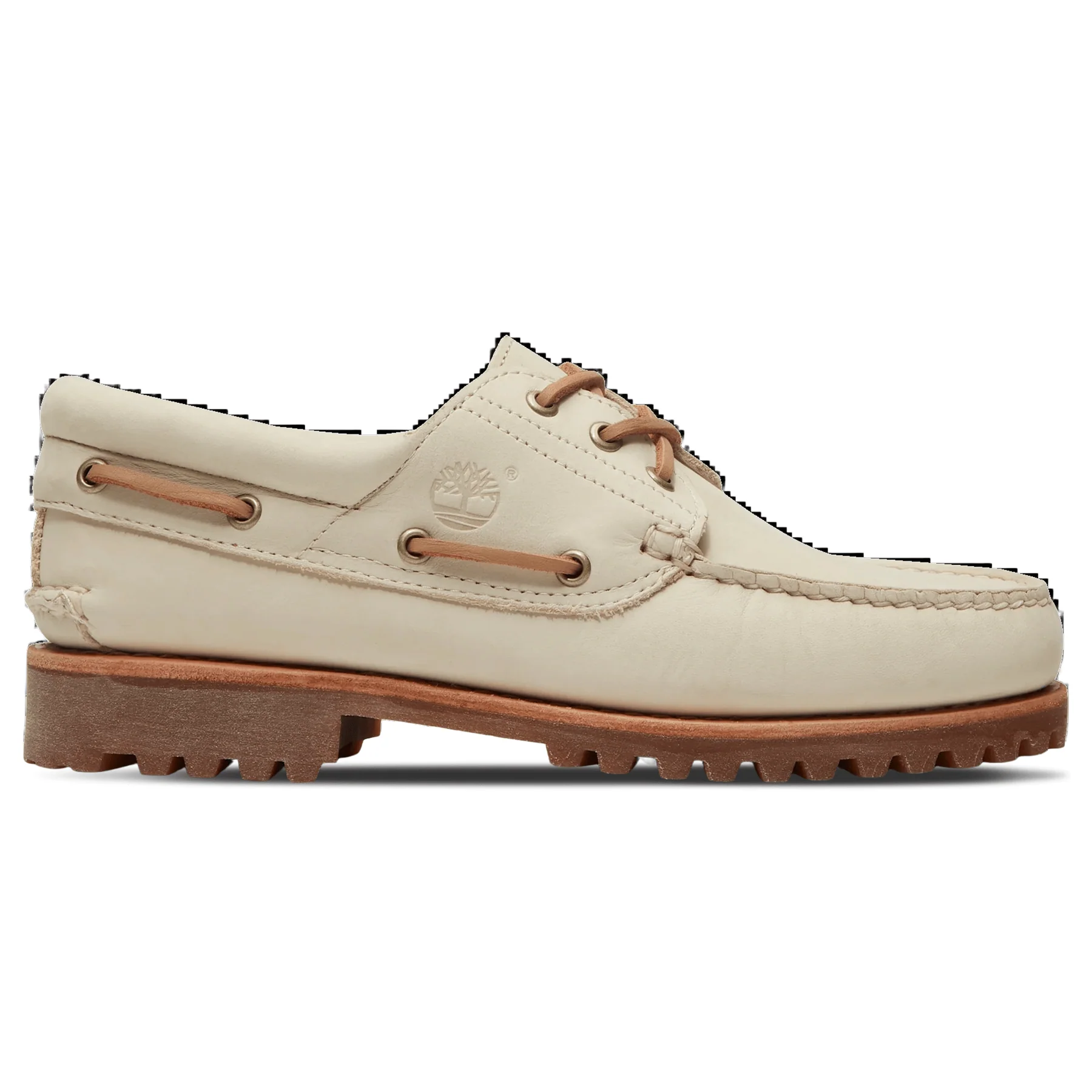 Timberland 3 Eye Lug Boat Shoe 'Light Beige Nubuck' - Image 2