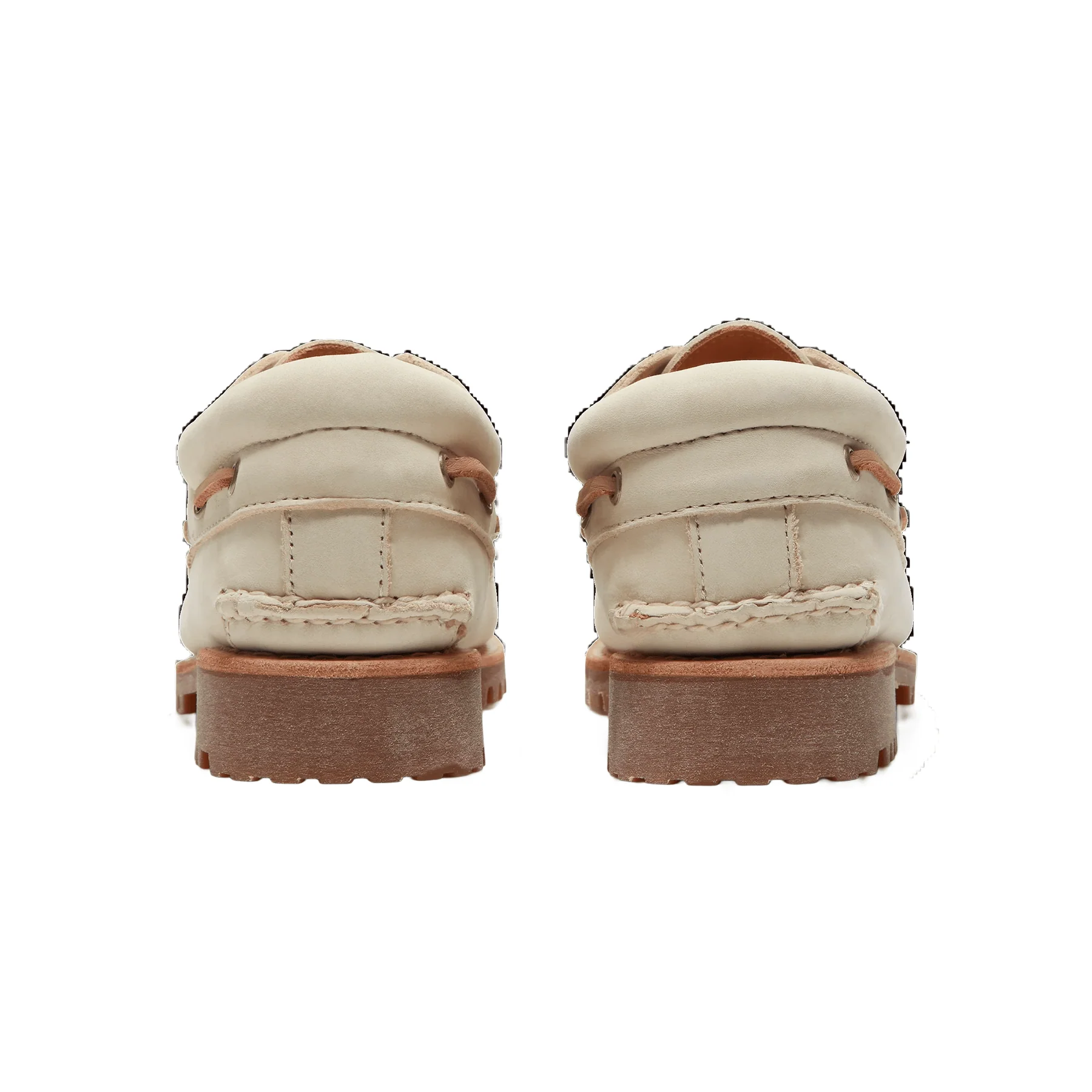 Timberland 3 Eye Lug Boat Shoe 'Light Beige Nubuck' - Image 4