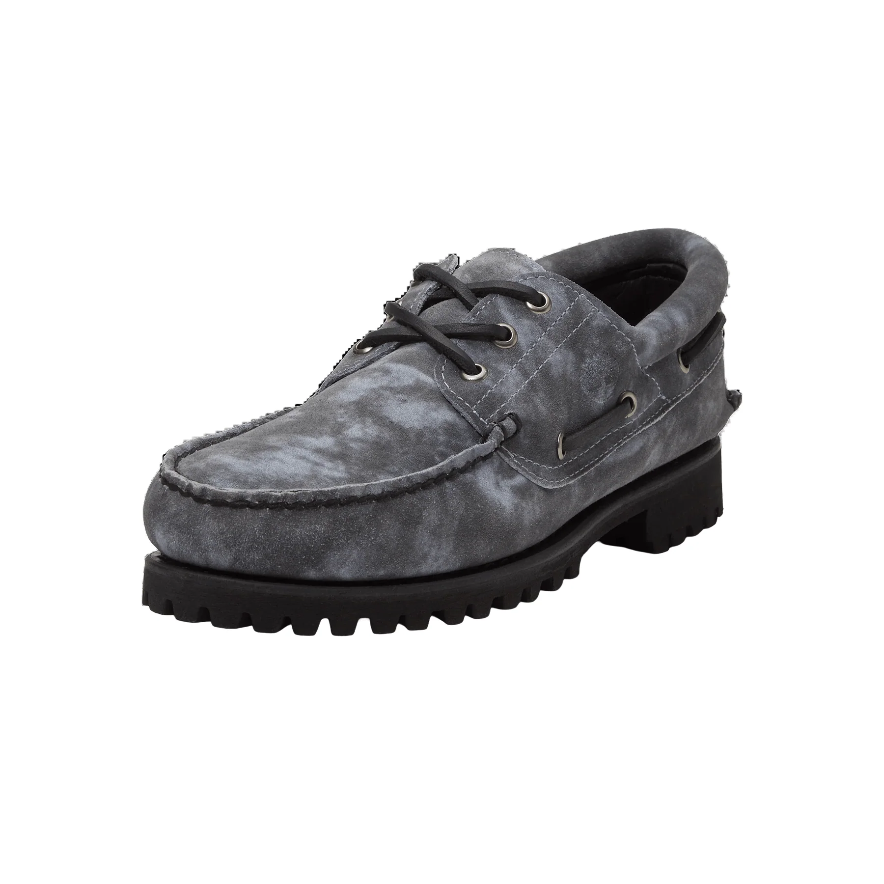 Timberland 3 Eye Lug Boat Shoe 'Light Grey Suede' - Image 3
