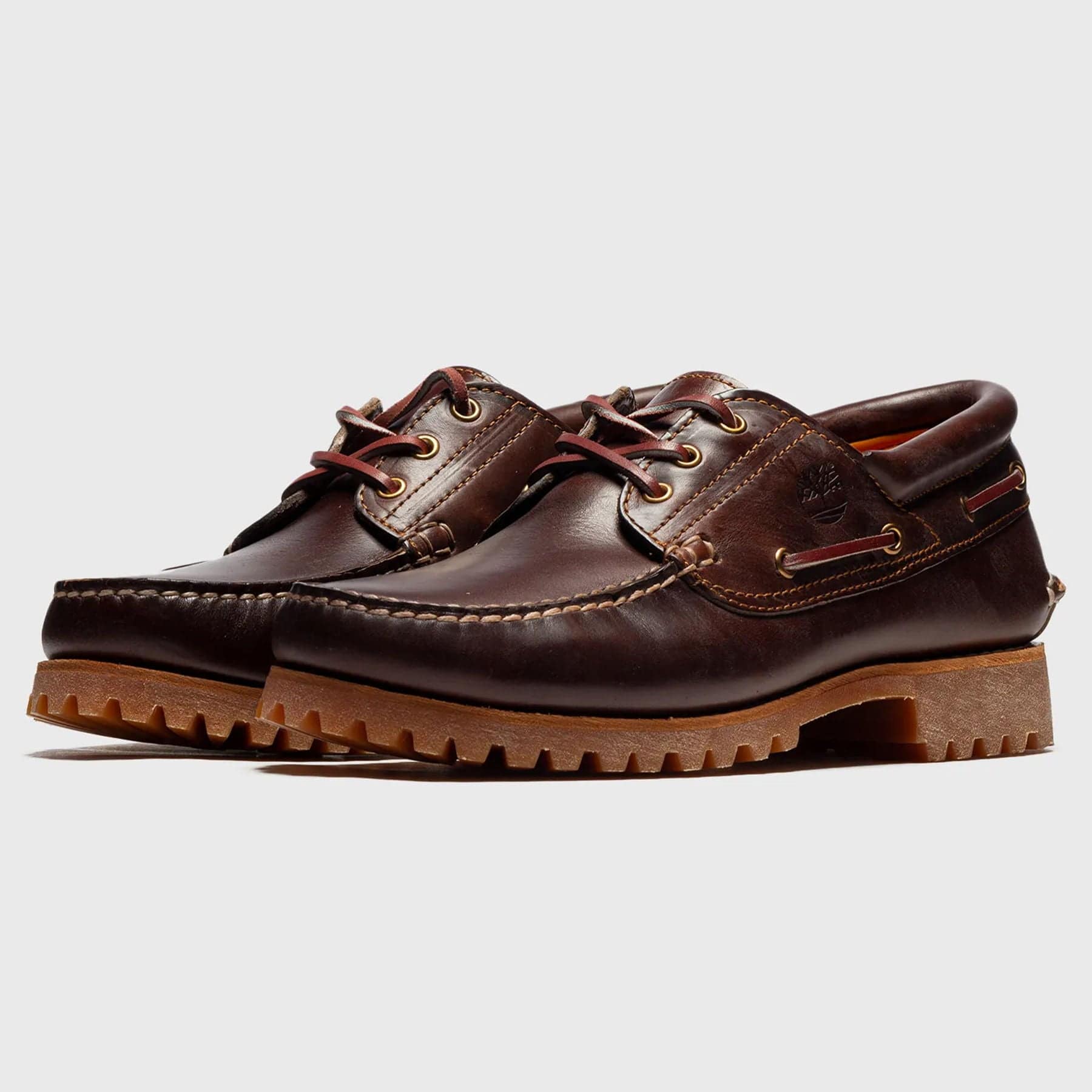 Timberland 3 Eye Lug Boat Shoe 'Brown' - Image 3