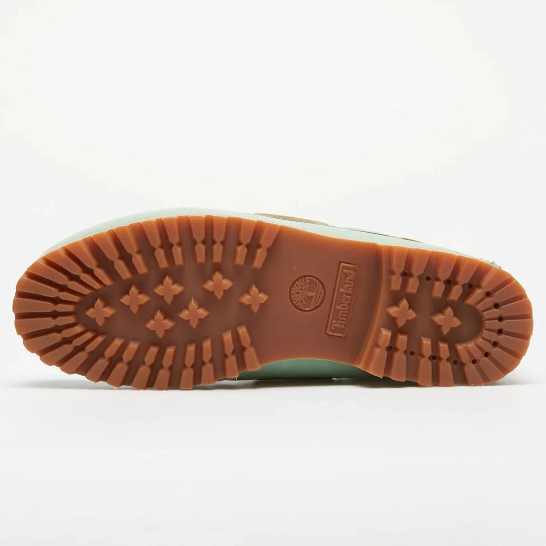 Timberland 3 Eye Lug Boat Shoe 'Medium Green Nubuck' - Image 2