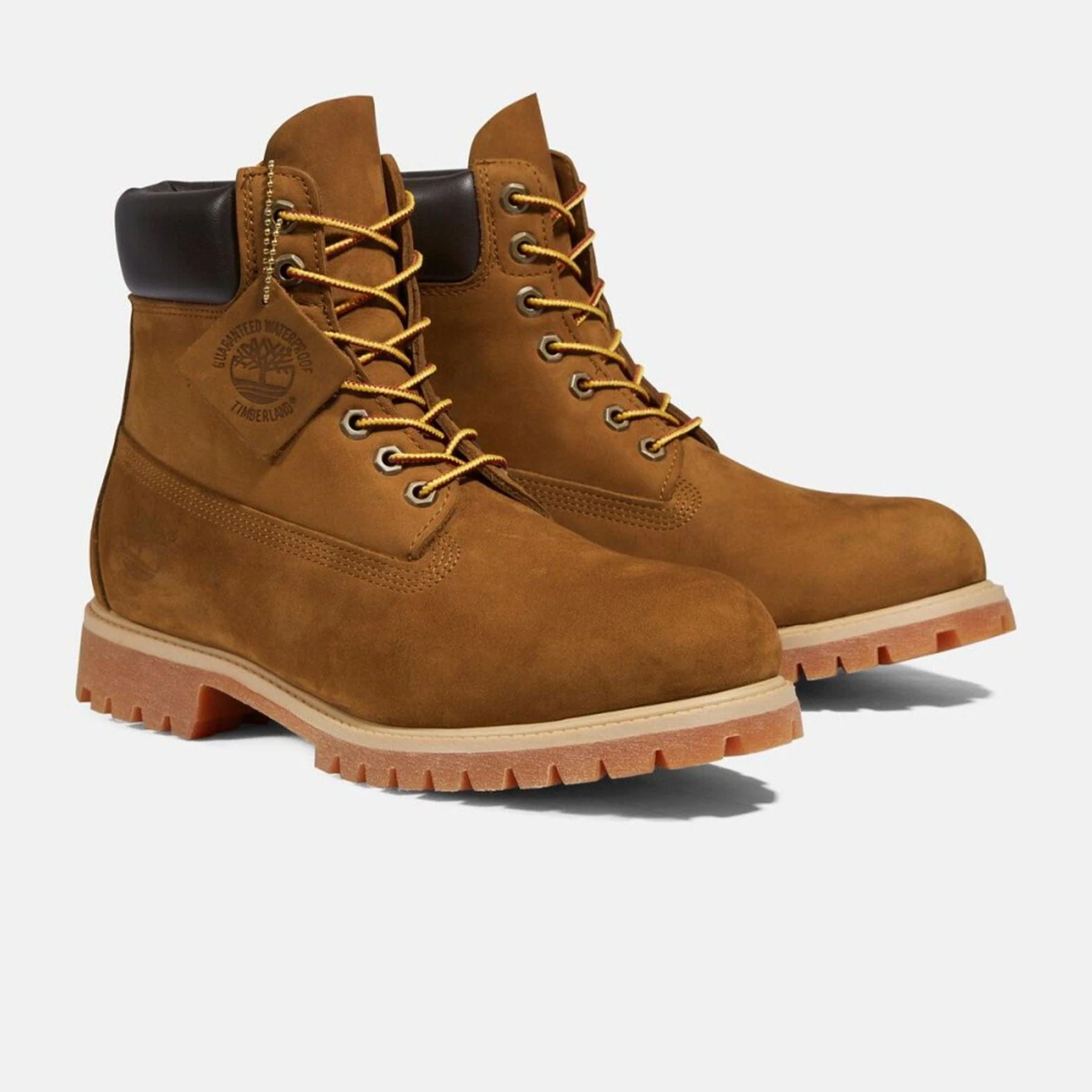 Timberland Premium 6 Inch Boot 'Dark Wheat Nubuck' - Image 3