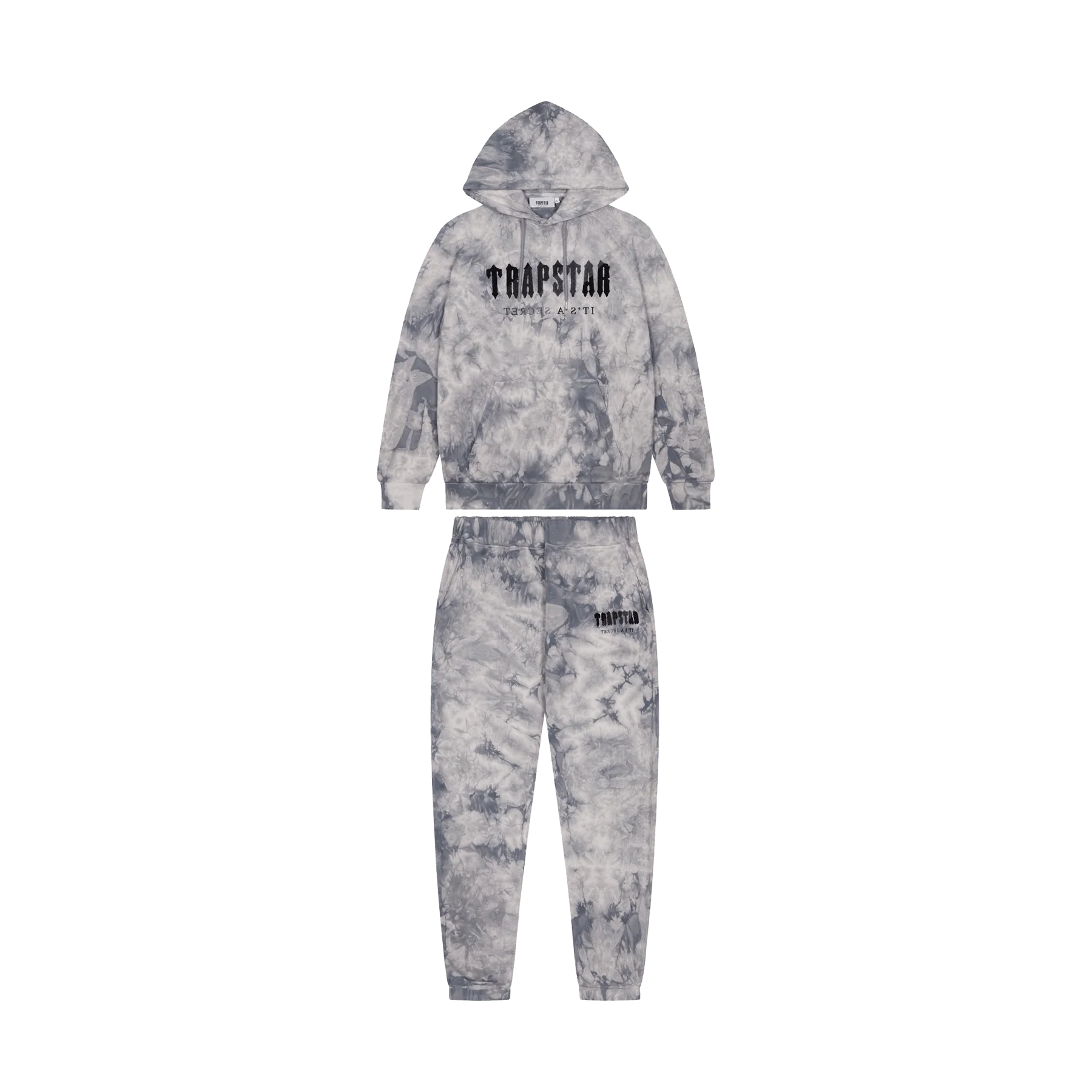 Trapstar Chenille Decoded Hoodie Tracksuit - Allover Tie Dye