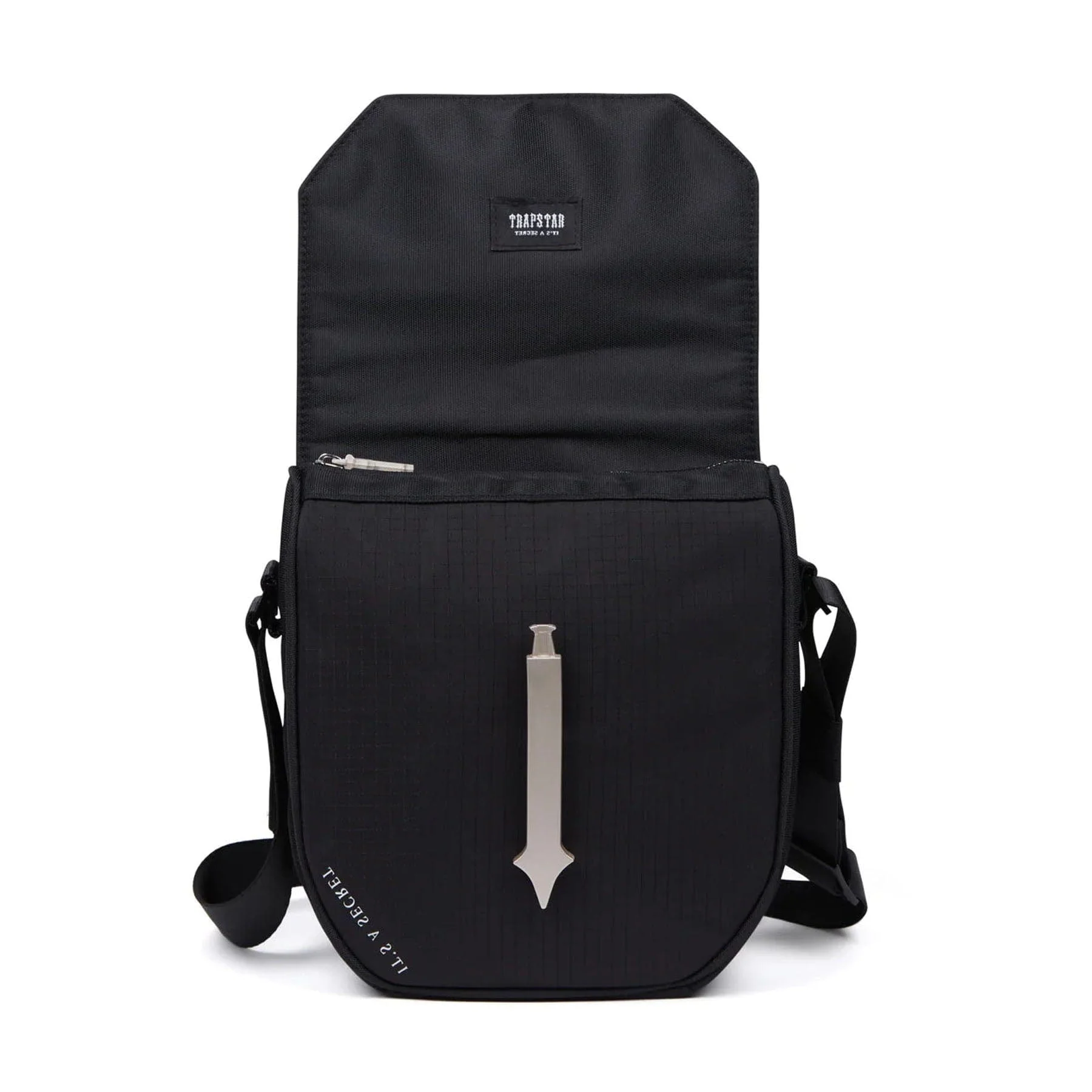 Trapstar Cobra T Bag - Black/Silver - Image 3