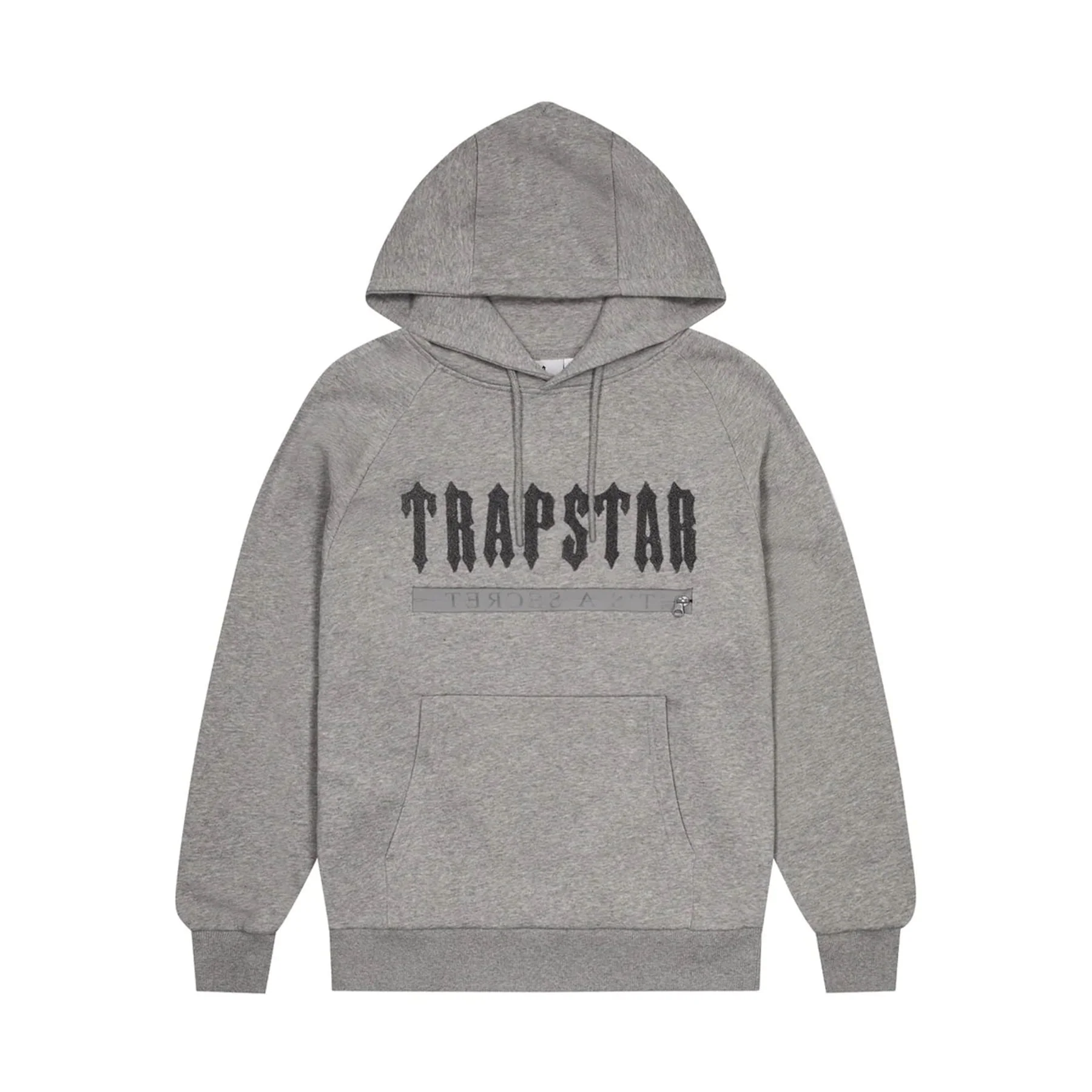Trapstar Decoded Chenille 2.0 Hoodie Tracksuit - Grey - Image 2