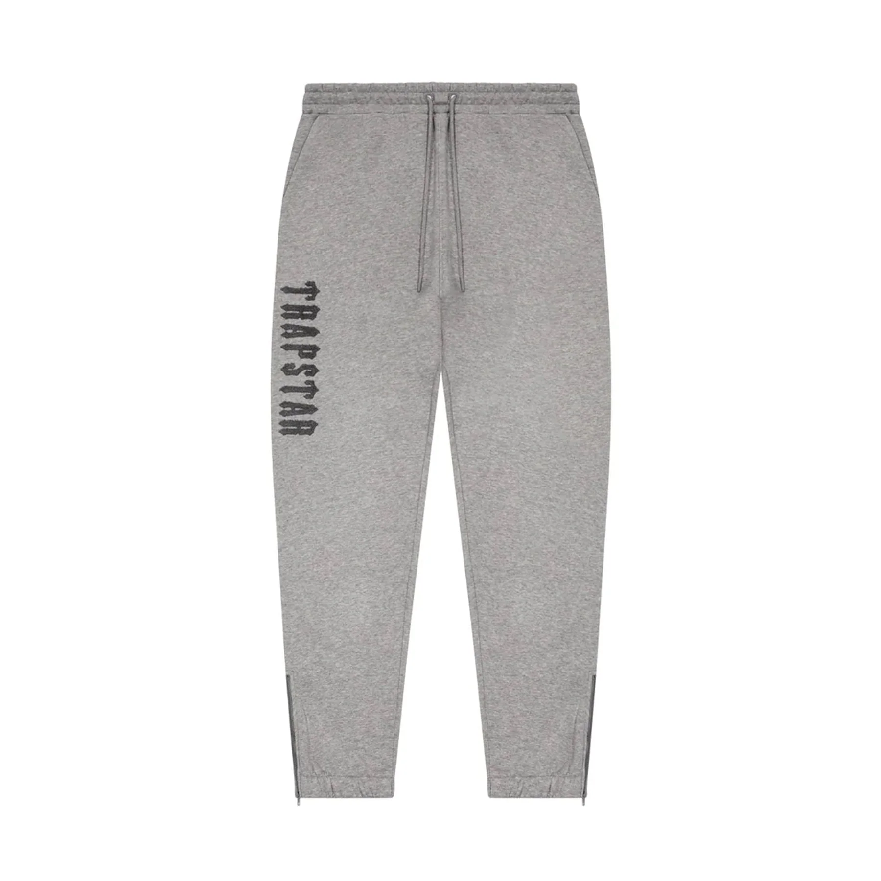 Trapstar Decoded Chenille 2.0 Hoodie Tracksuit - Grey - Image 3