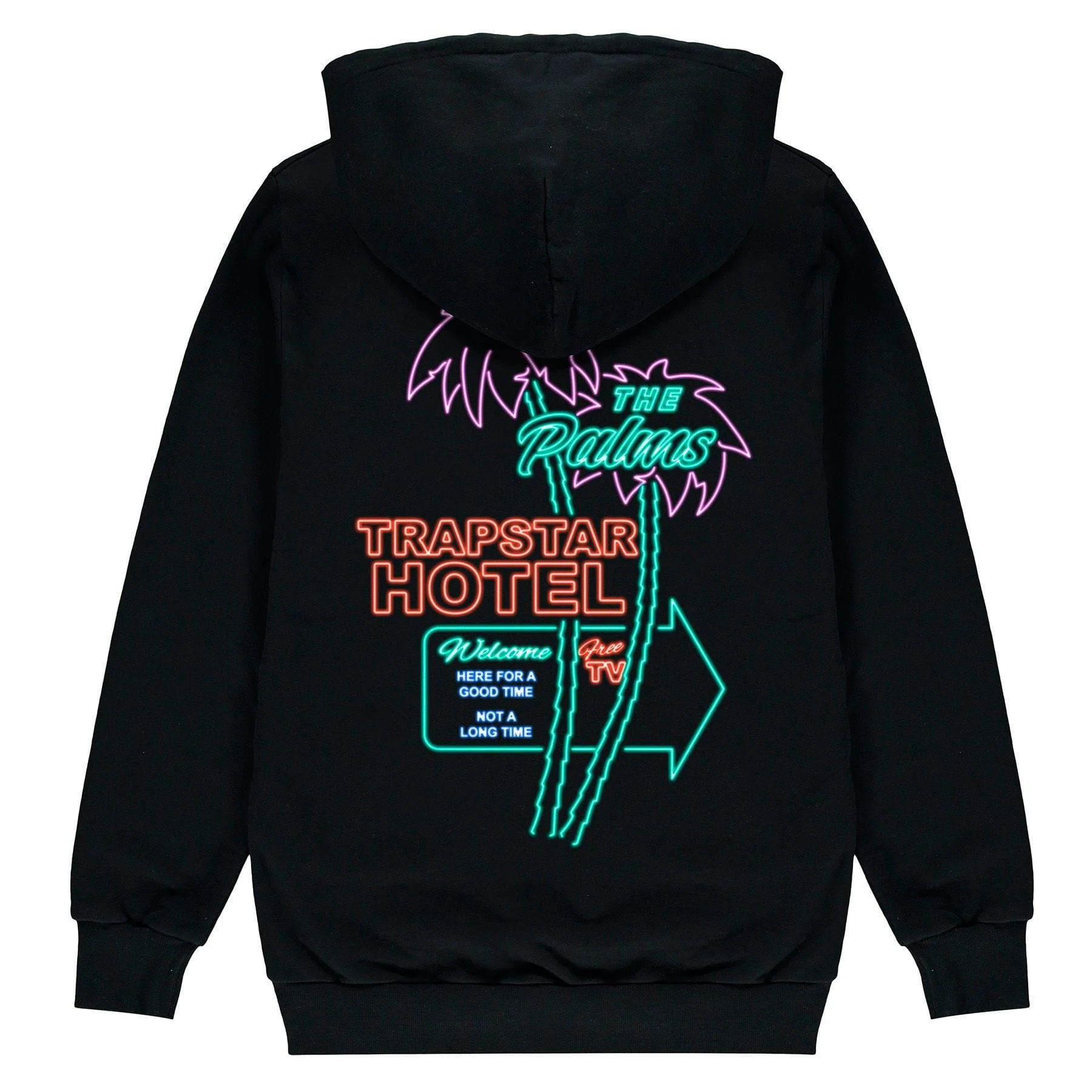 Trapstar Pay On Entry Hoodie - Black - Image 2