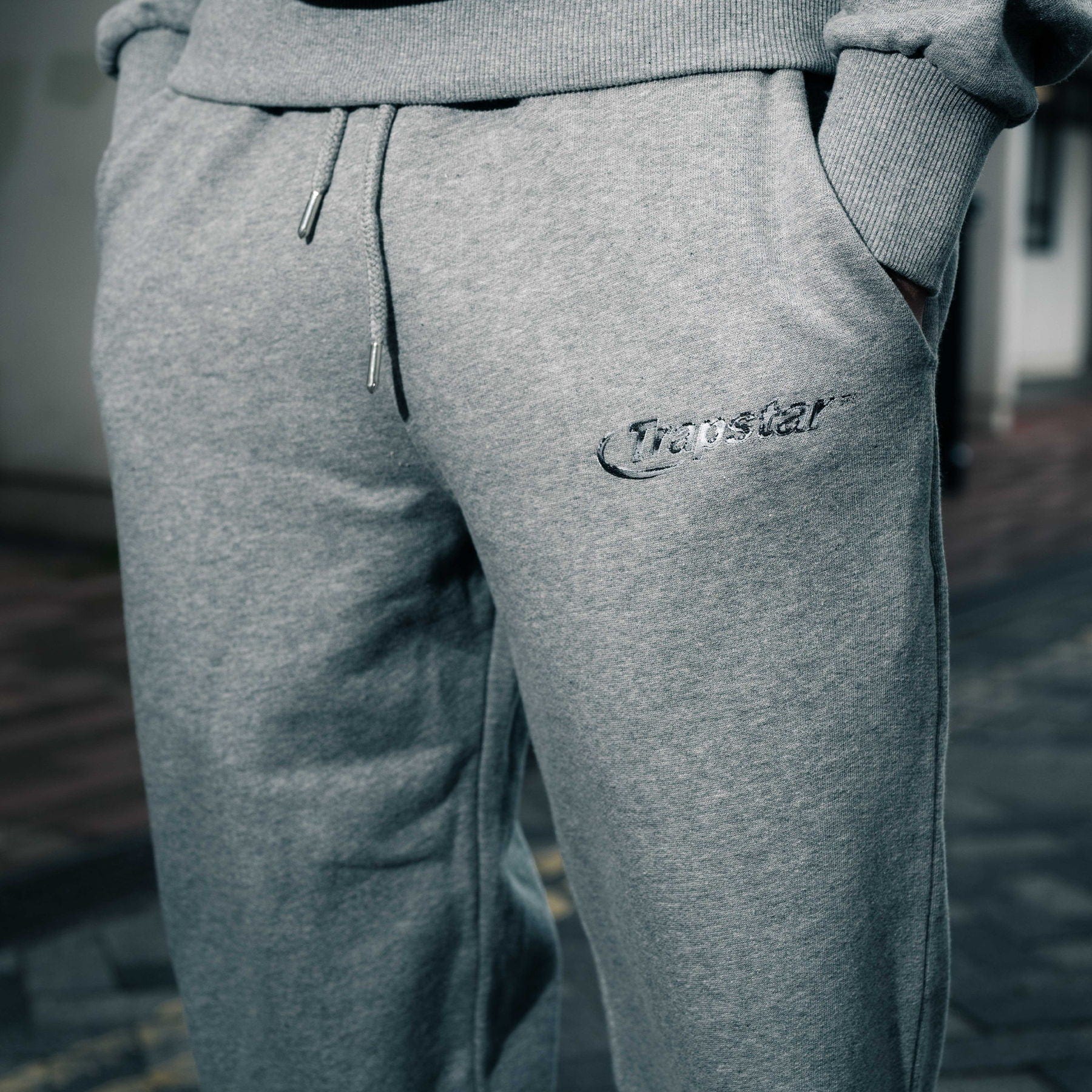 Trapstar Hyperdrive Monochrome Tracksuit 'Grey' - Image 4