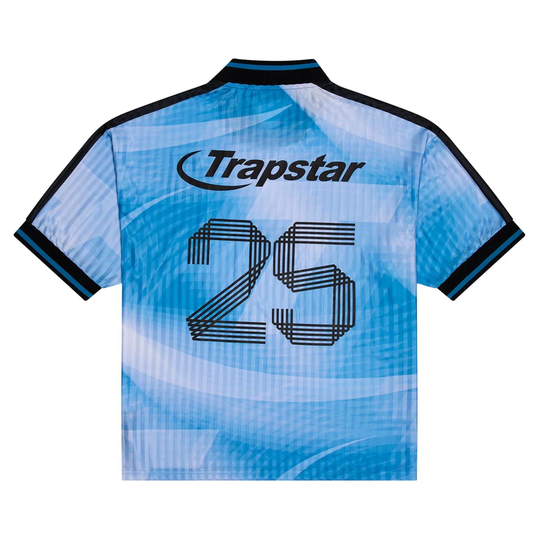 Trapstar Hyperdrive SS Football Jersey 'Blue/Black' - Image 2